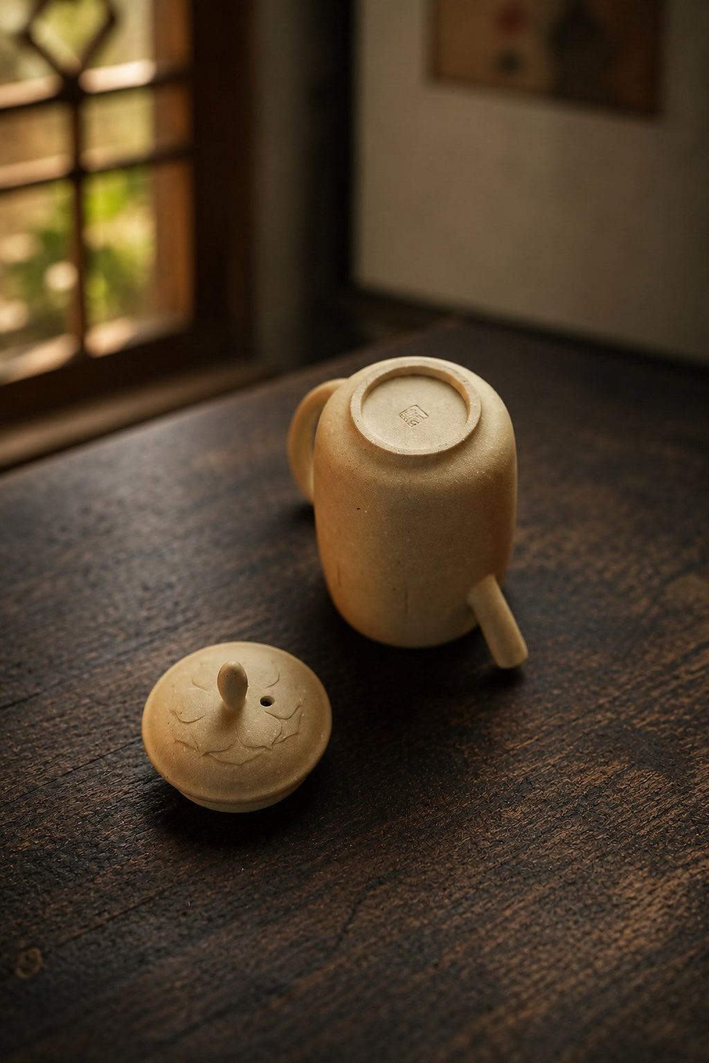Handmade Jia Lan Ban Ruo Yixing Zisha Teapot – Benshan Luni Clay, 100ml