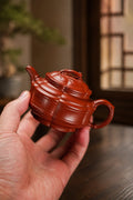 Handmade Jin Wen Zhu Gu Yixing Zisha Teapot – Zhuni Clay, 135ml