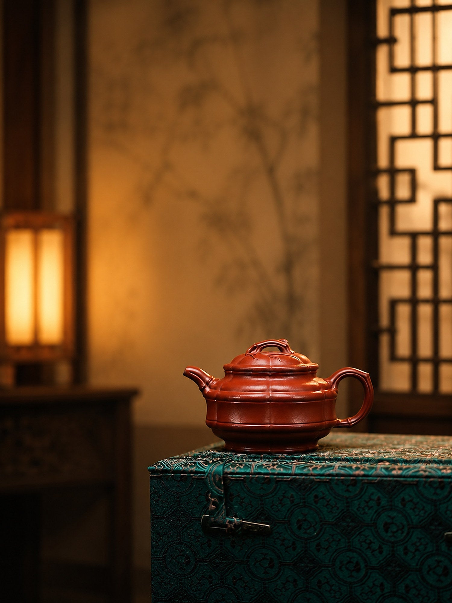 Handmade Jin Wen Zhu Gu Yixing Zisha Teapot – Zhuni Clay, 135ml