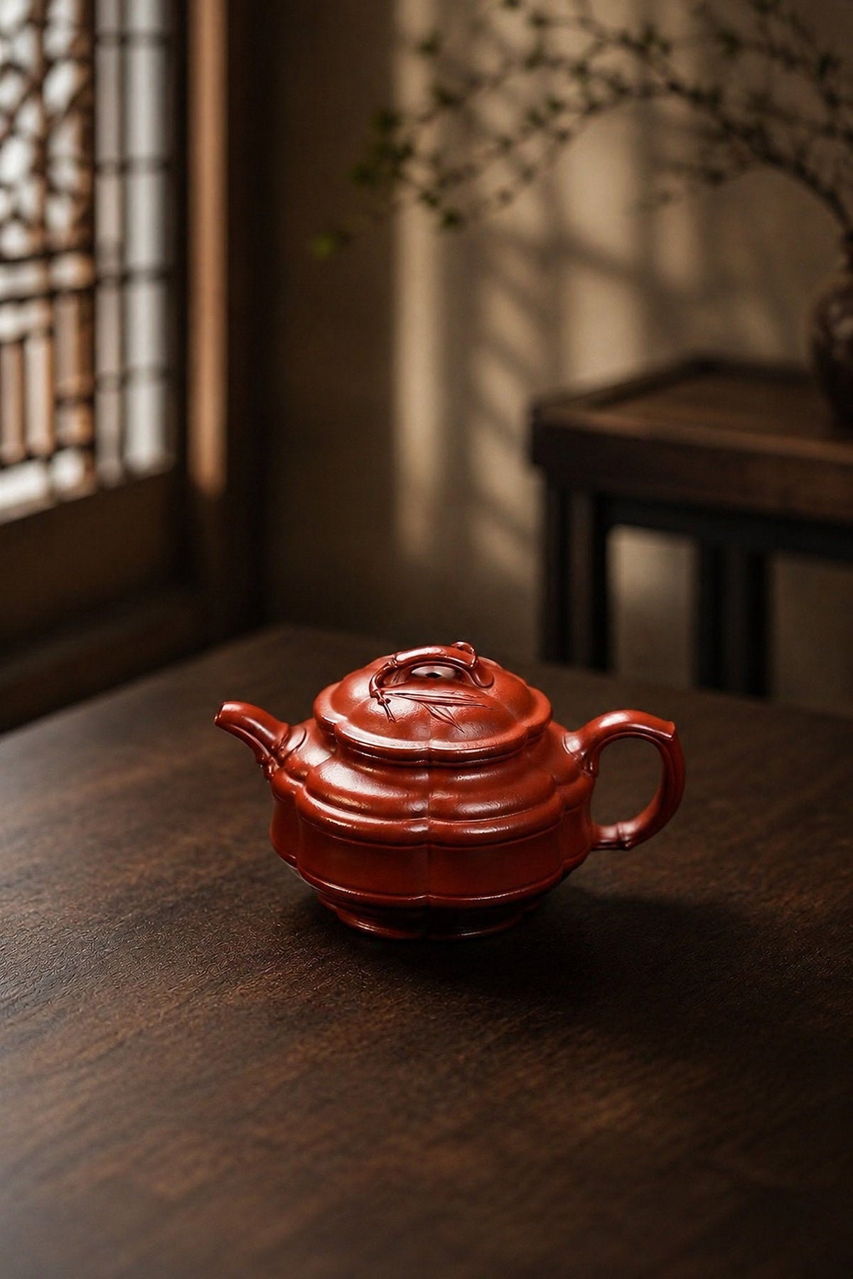 Handmade Jin Wen Zhu Gu Yixing Zisha Teapot – Zhuni Clay, 135ml