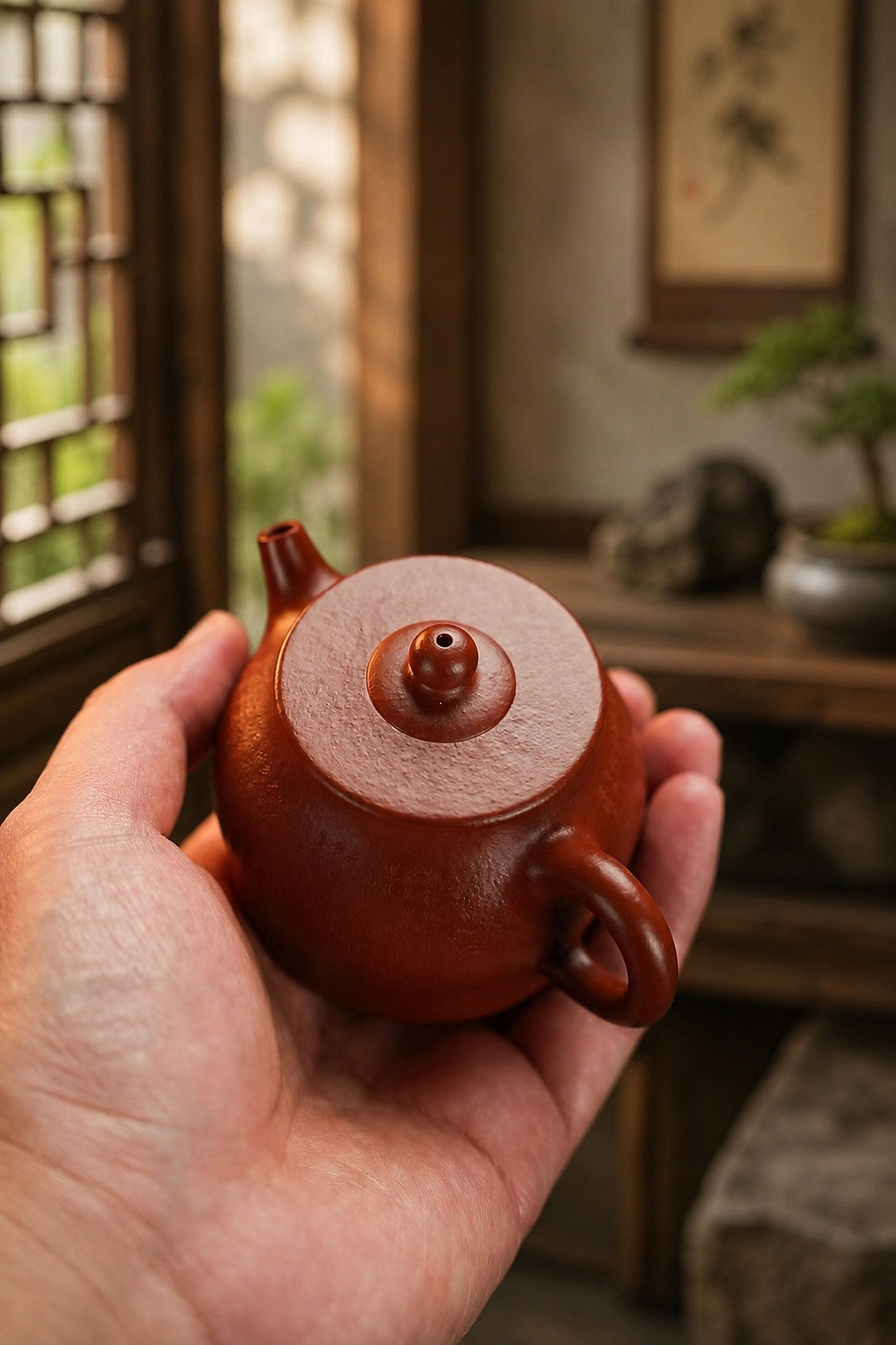 Handmade Jing Guan Yixing Zisha Teapot – Zhuni Clay, 130ml