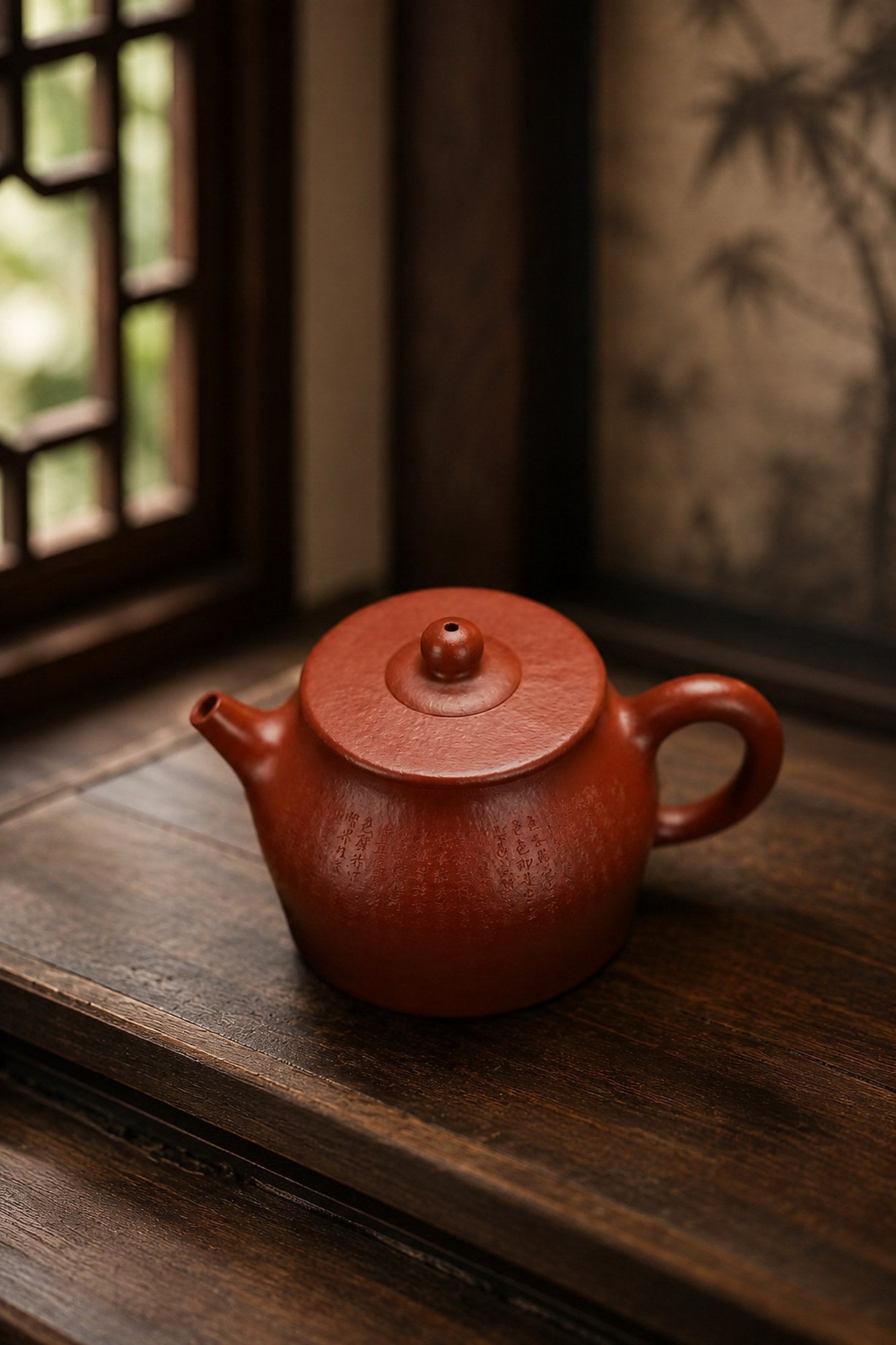 Handmade Jing Guan Yixing Zisha Teapot – Zhuni Clay, 130ml