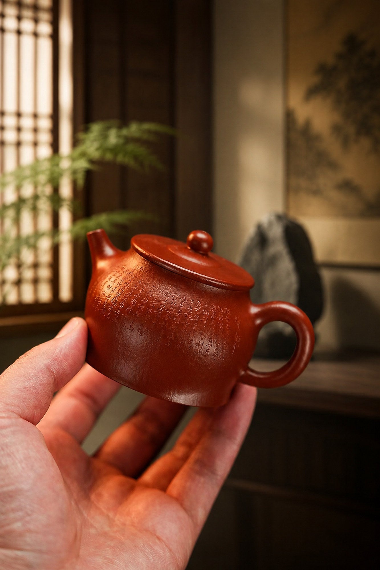 Handmade Jing Guan Yixing Zisha Teapot – Zhuni Clay, 130ml