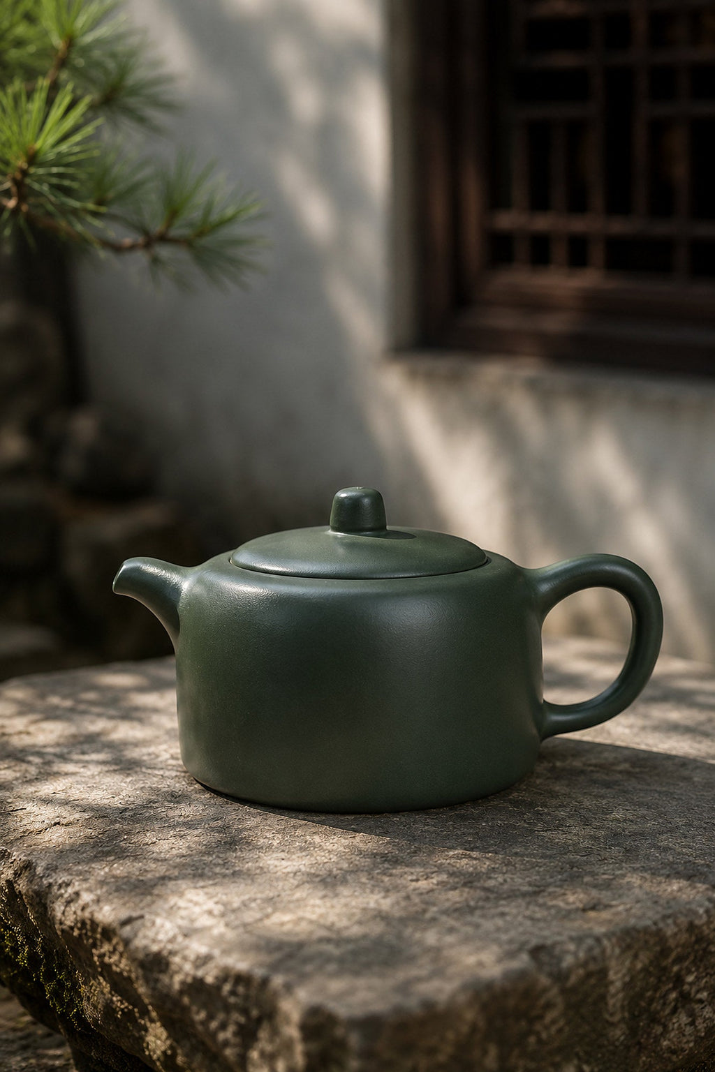Handmade Jinglan Yixing Zisha Teapot – Luni Clay, 120ml