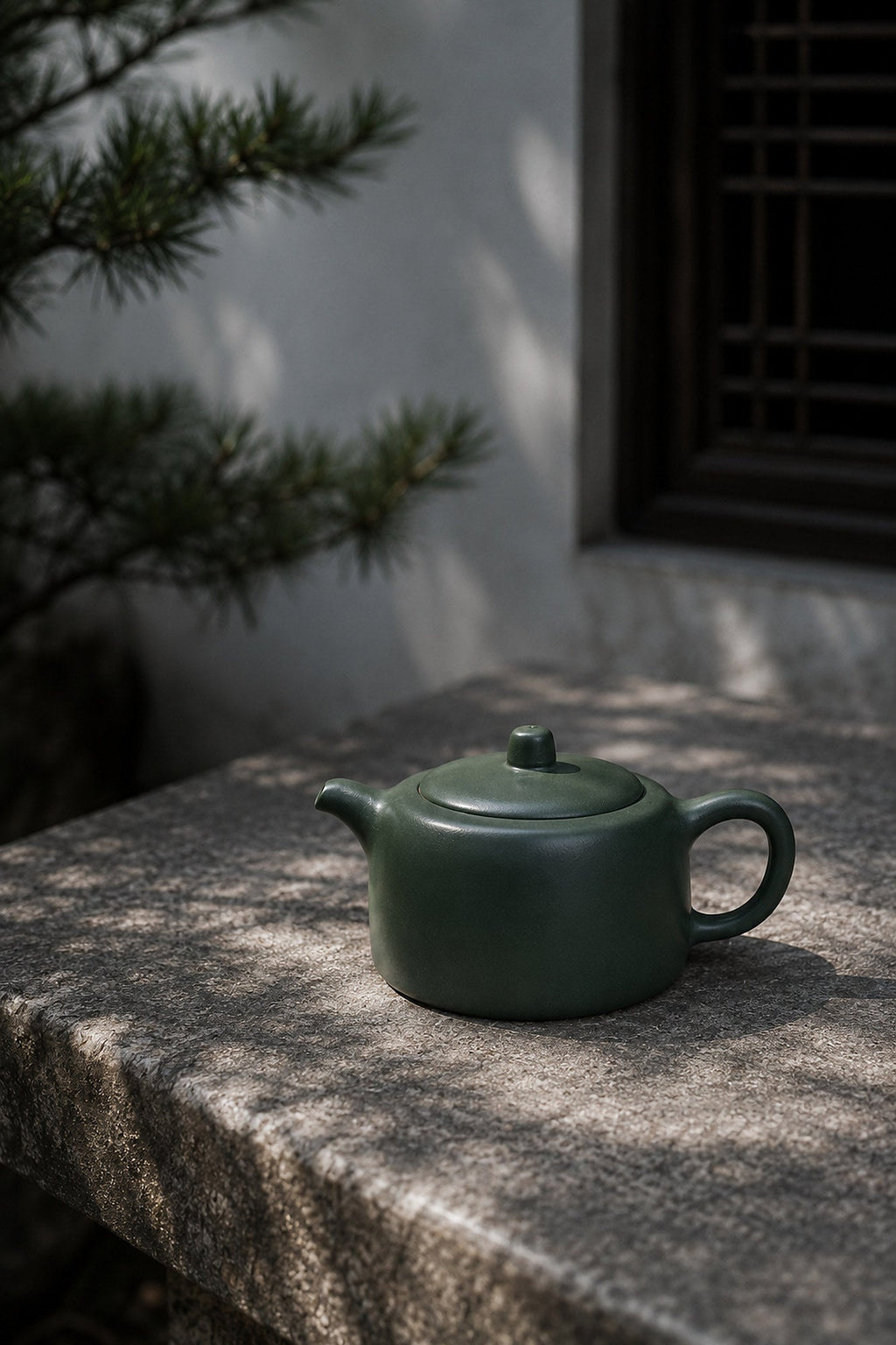 Handmade Jinglan Yixing Zisha Teapot – Luni Clay, 120ml