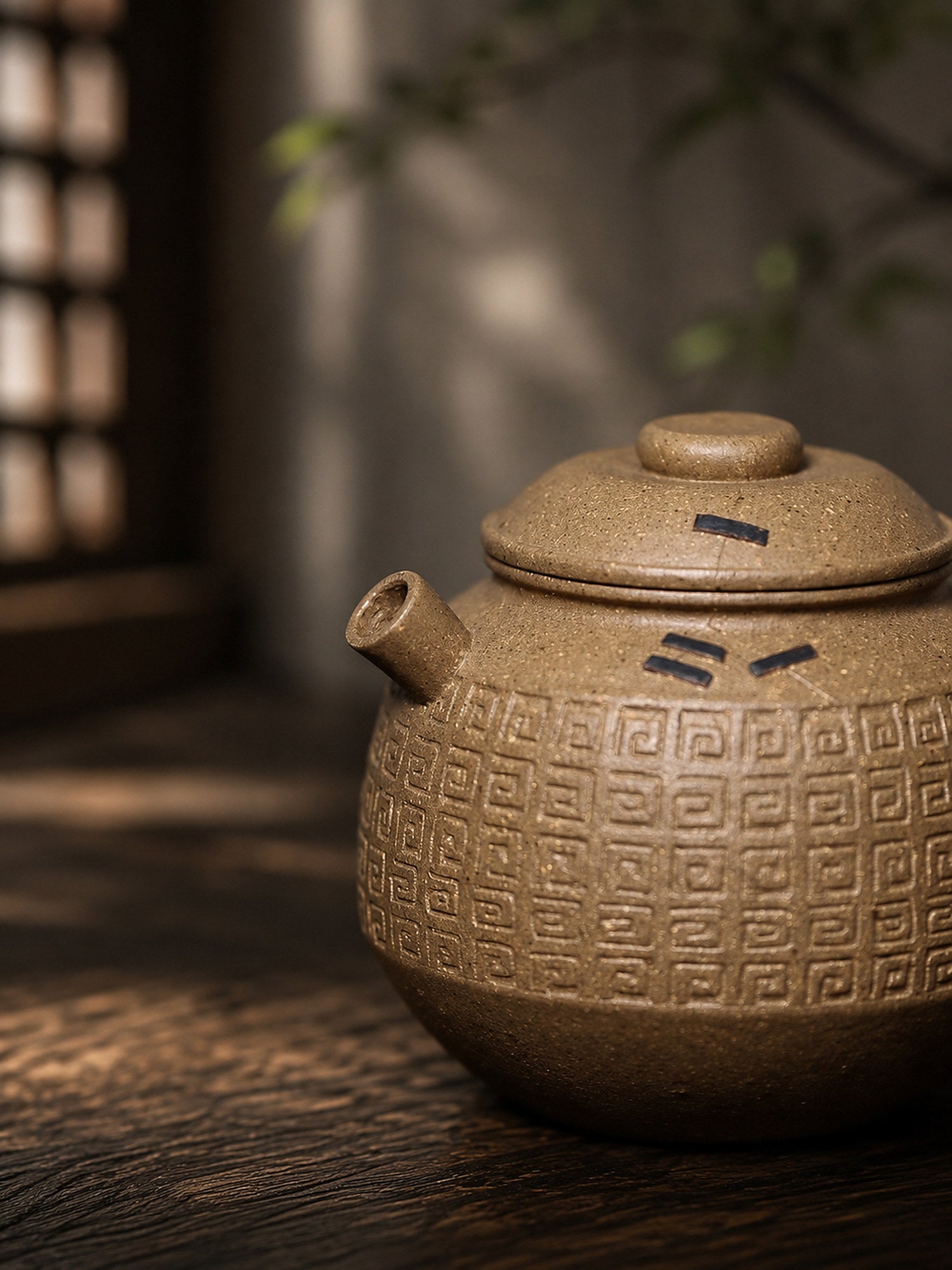 Handmade Ju Lun Yixing Zisha Teapot – Aged Duanni Clay, 90ml