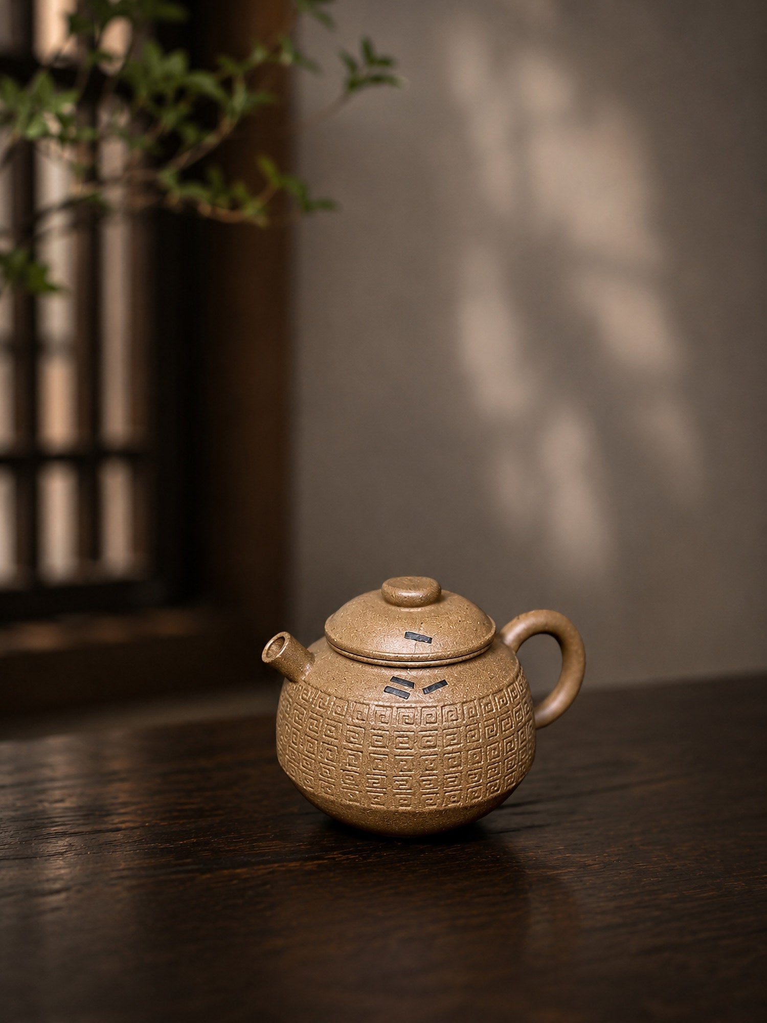 Handmade Ju Lun Yixing Zisha Teapot – Aged Duanni Clay, 90ml