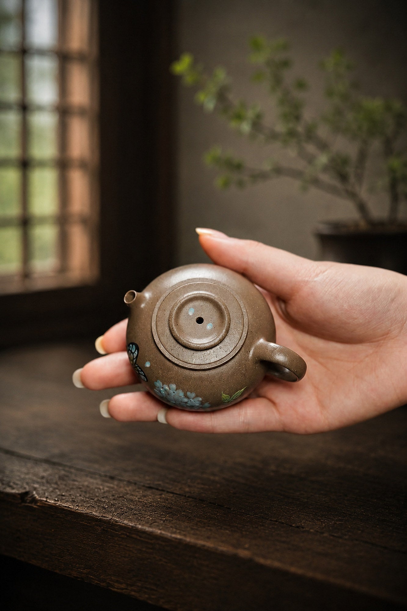 Ju Lun Yixing Zisha Teapot – Qing Jiangponi Clay, 90ml