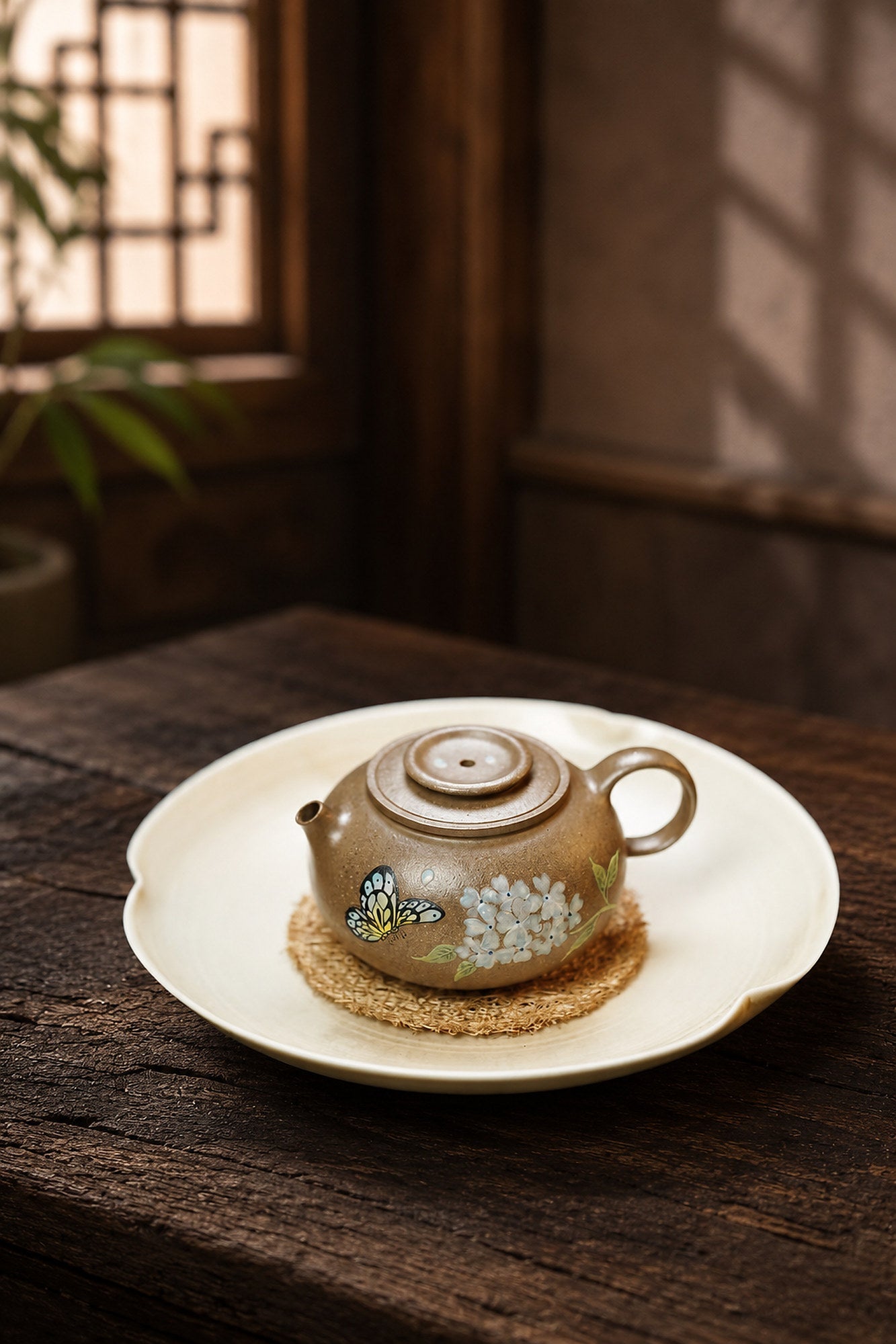 Ju Lun Yixing Zisha Teapot – Qing Jiangponi Clay, 90ml