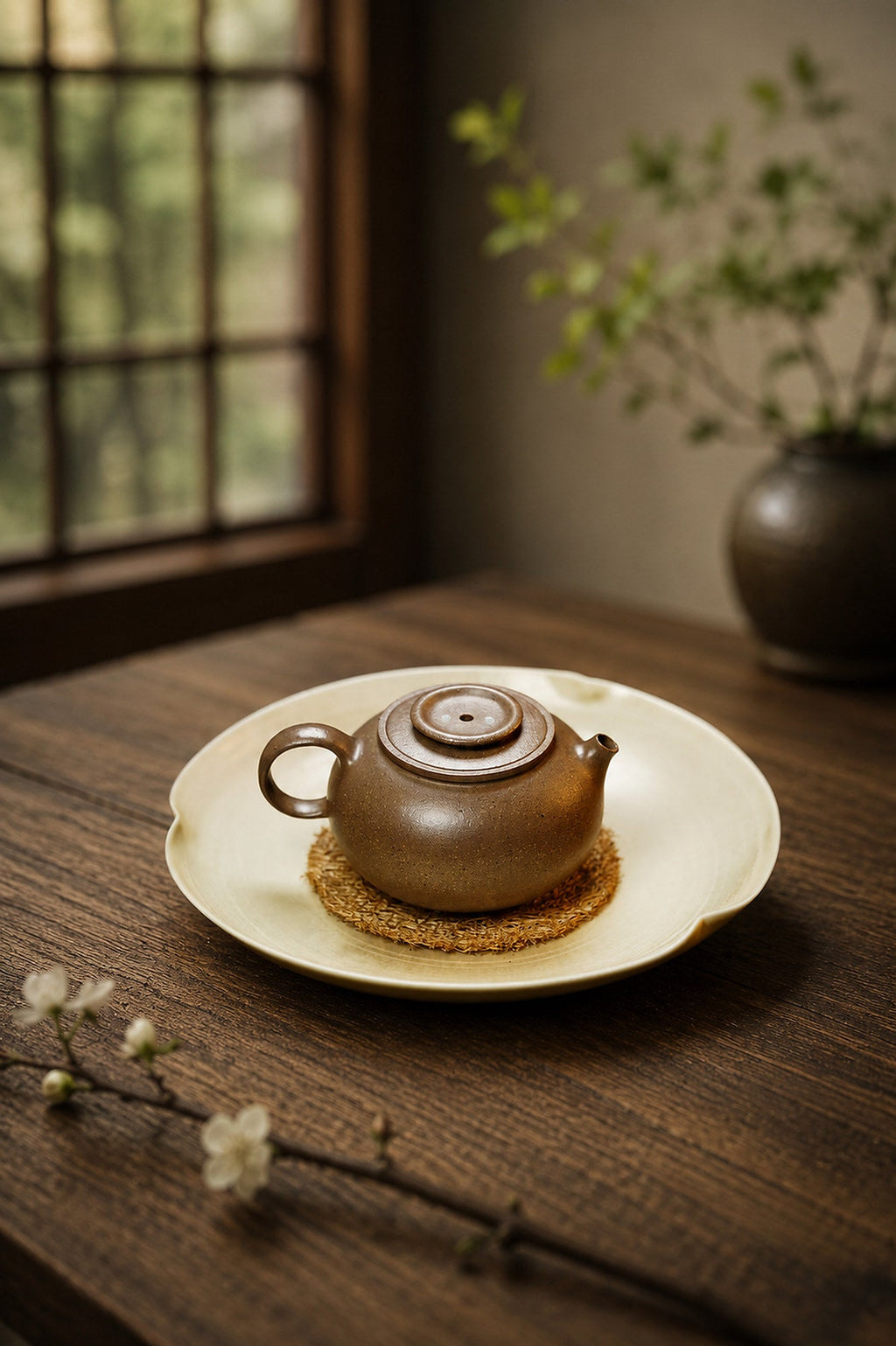 Ju Lun Yixing Zisha Teapot – Qing Jiangponi Clay, 90ml