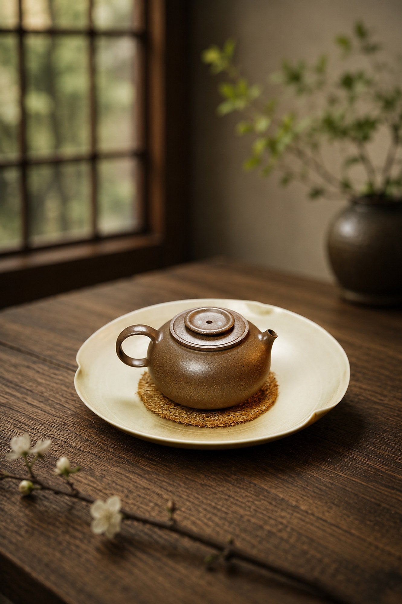 Ju Lun Yixing Zisha Teapot – Qing Jiangponi Clay, 90ml