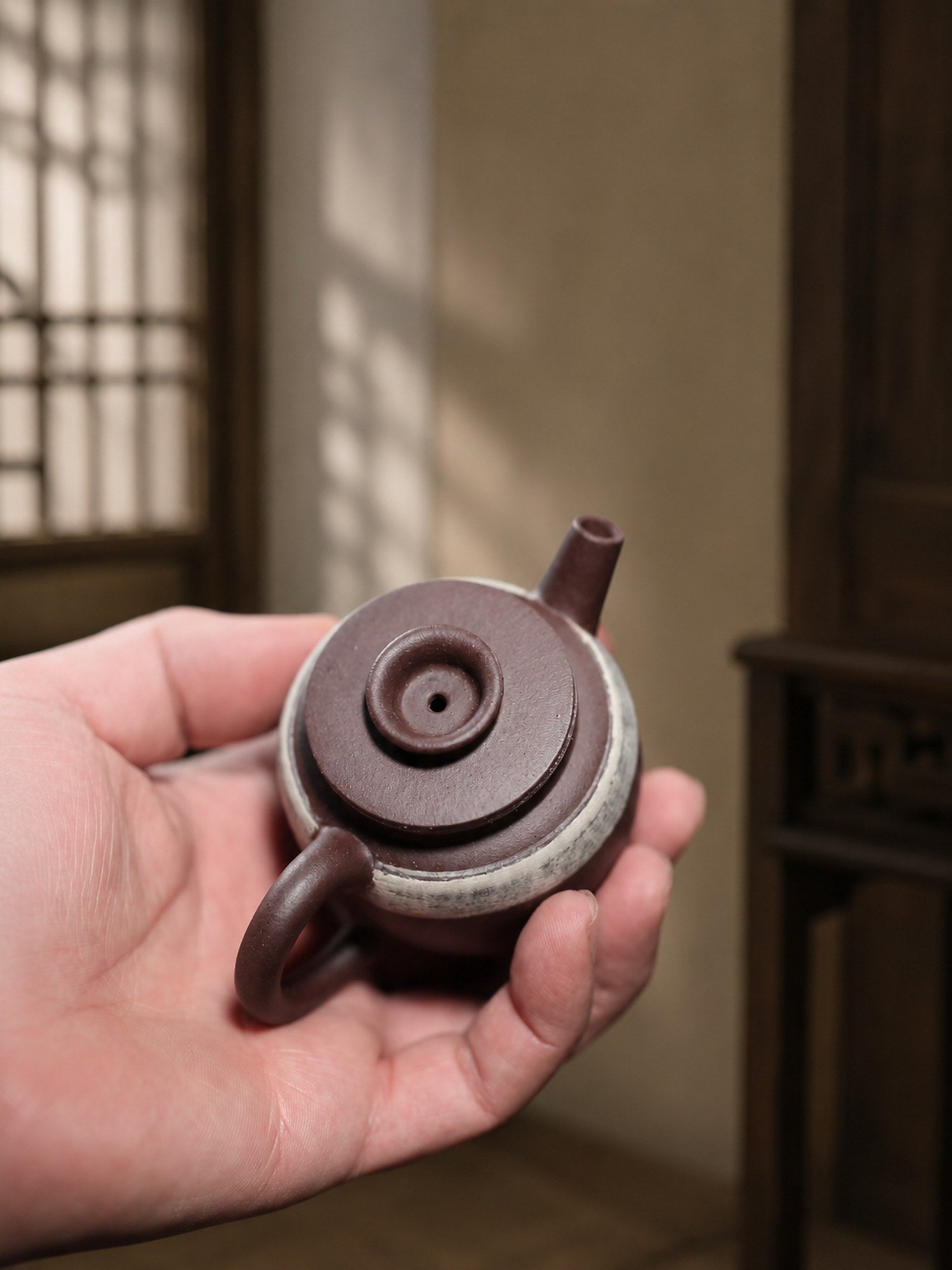 Handmade Mu Gu Ju Lun Zhu Yixing Zisha Teapot – Zini Clay, 70ml