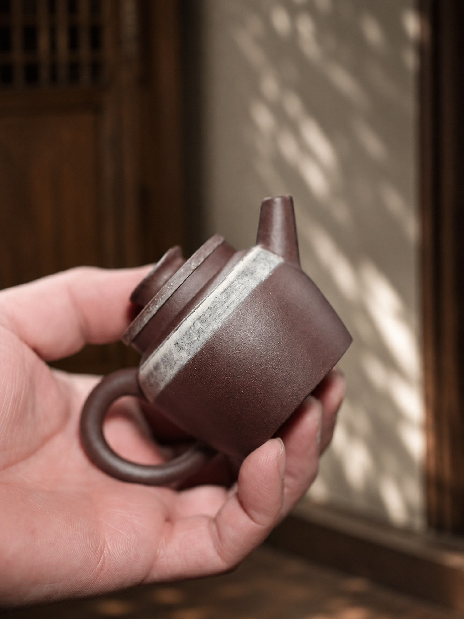 Handmade Mu Gu Ju Lun Zhu Yixing Zisha Teapot – Zini Clay, 70ml
