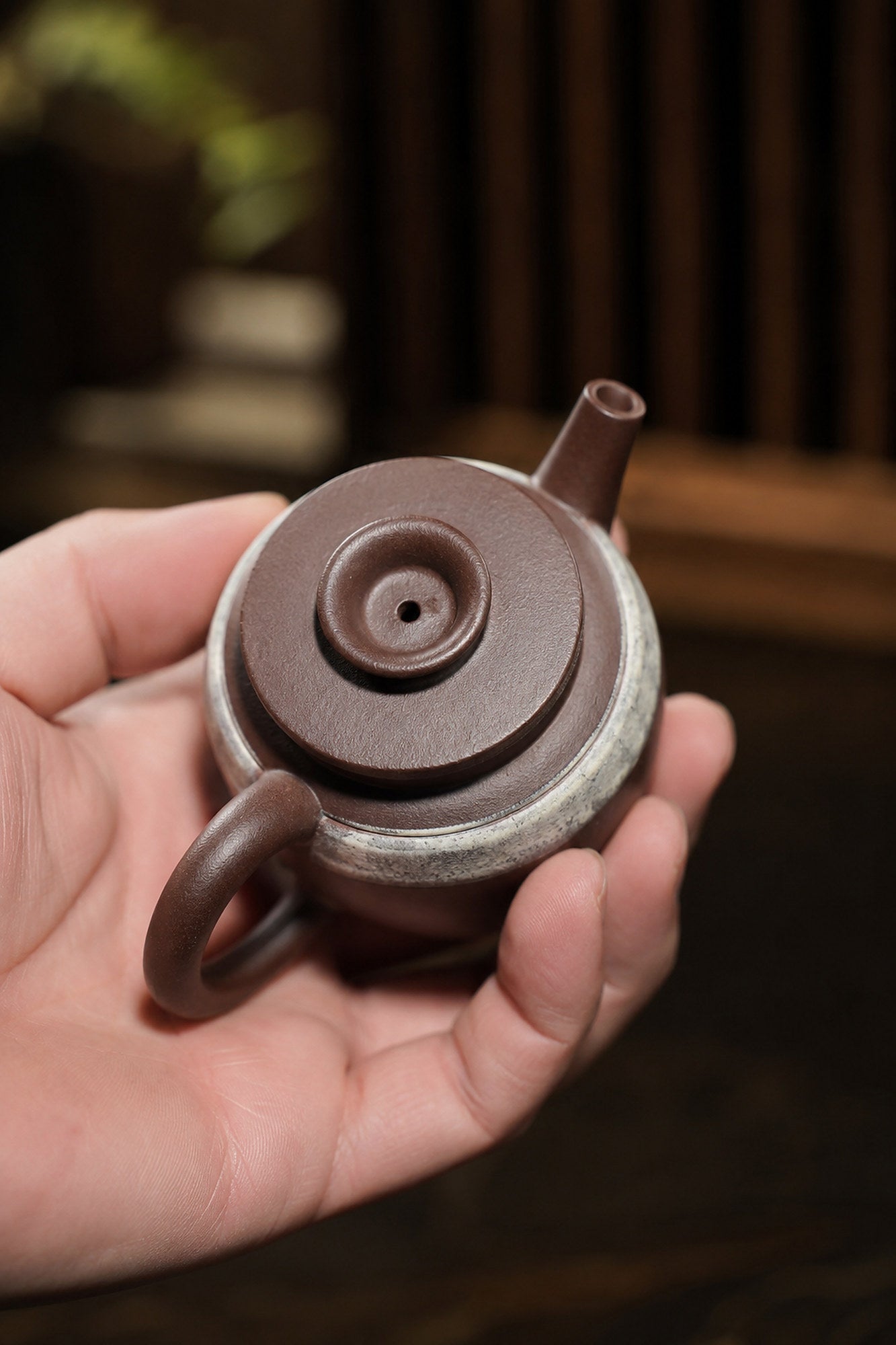 Handmade Mu Gu Ju Lun Zhu Yixing Zisha Teapot – Zini Clay, 70ml