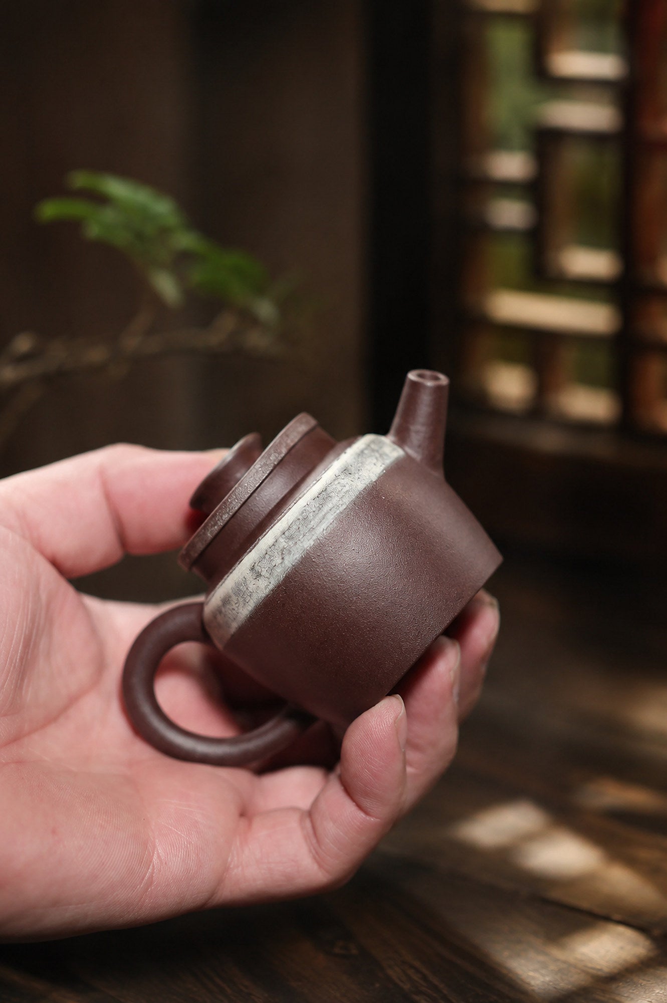Handmade Mu Gu Ju Lun Zhu Yixing Zisha Teapot – Zini Clay, 70ml