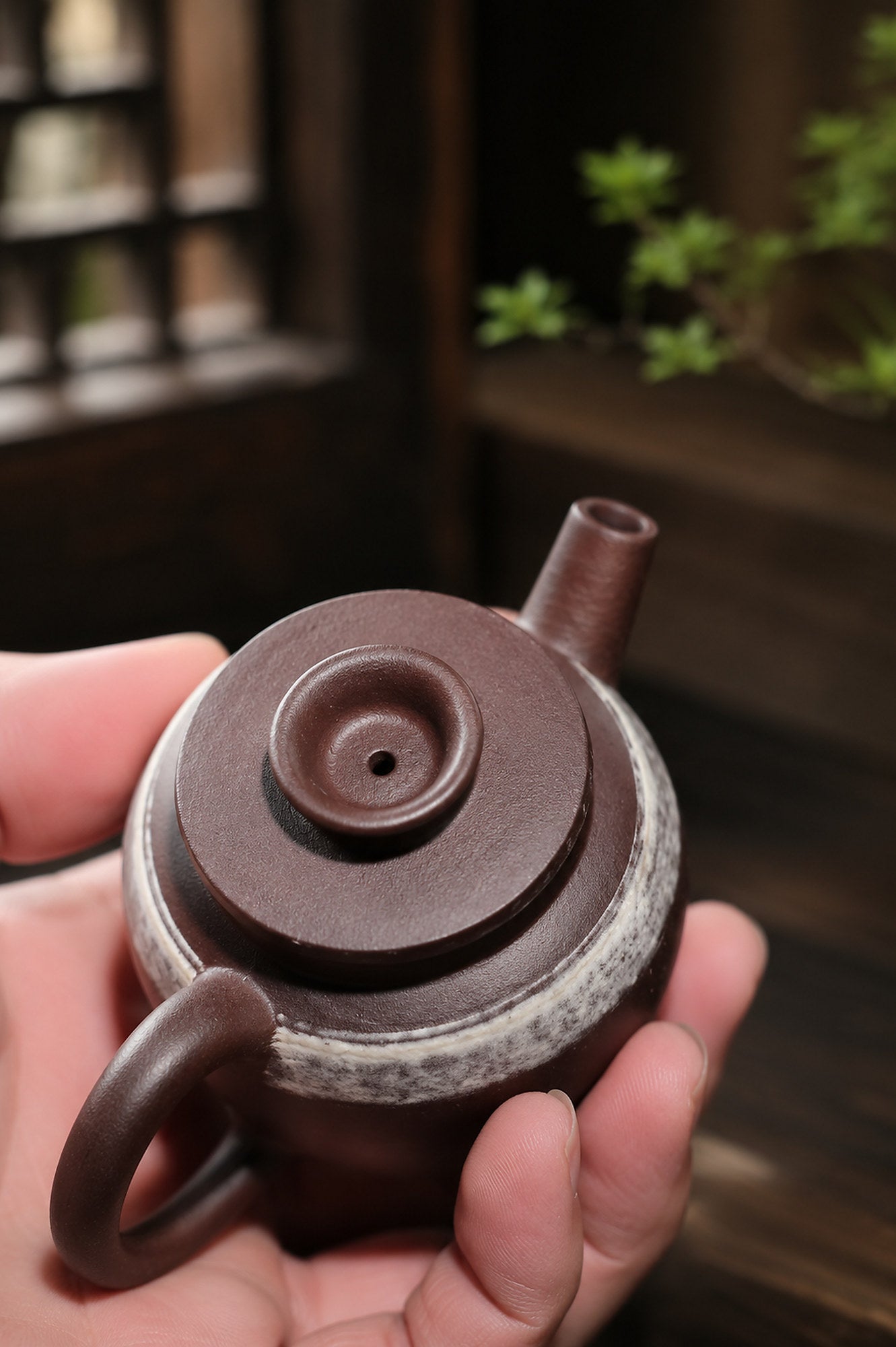 Handmade Mu Gu Ju Lun Zhu Yixing Zisha Teapot – Zini Clay, 70ml