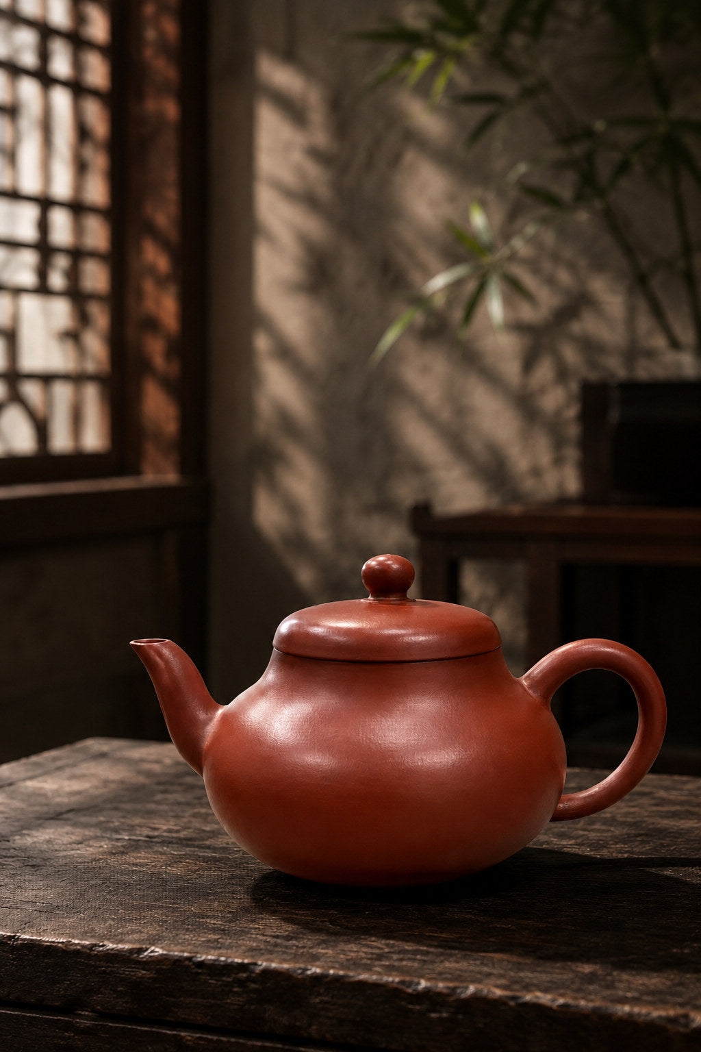 Handmade Jun De Yixing Zisha Teapot – Dahongpao Clay, 140ml