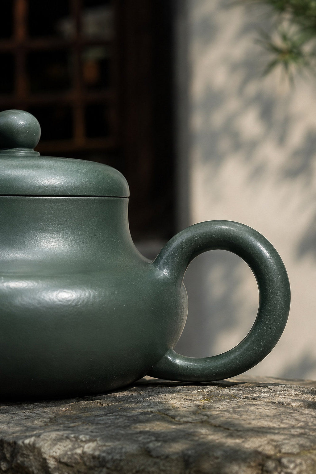 Handmade Jun De Yixing Zisha Teapot – Luni Clay, 140ml