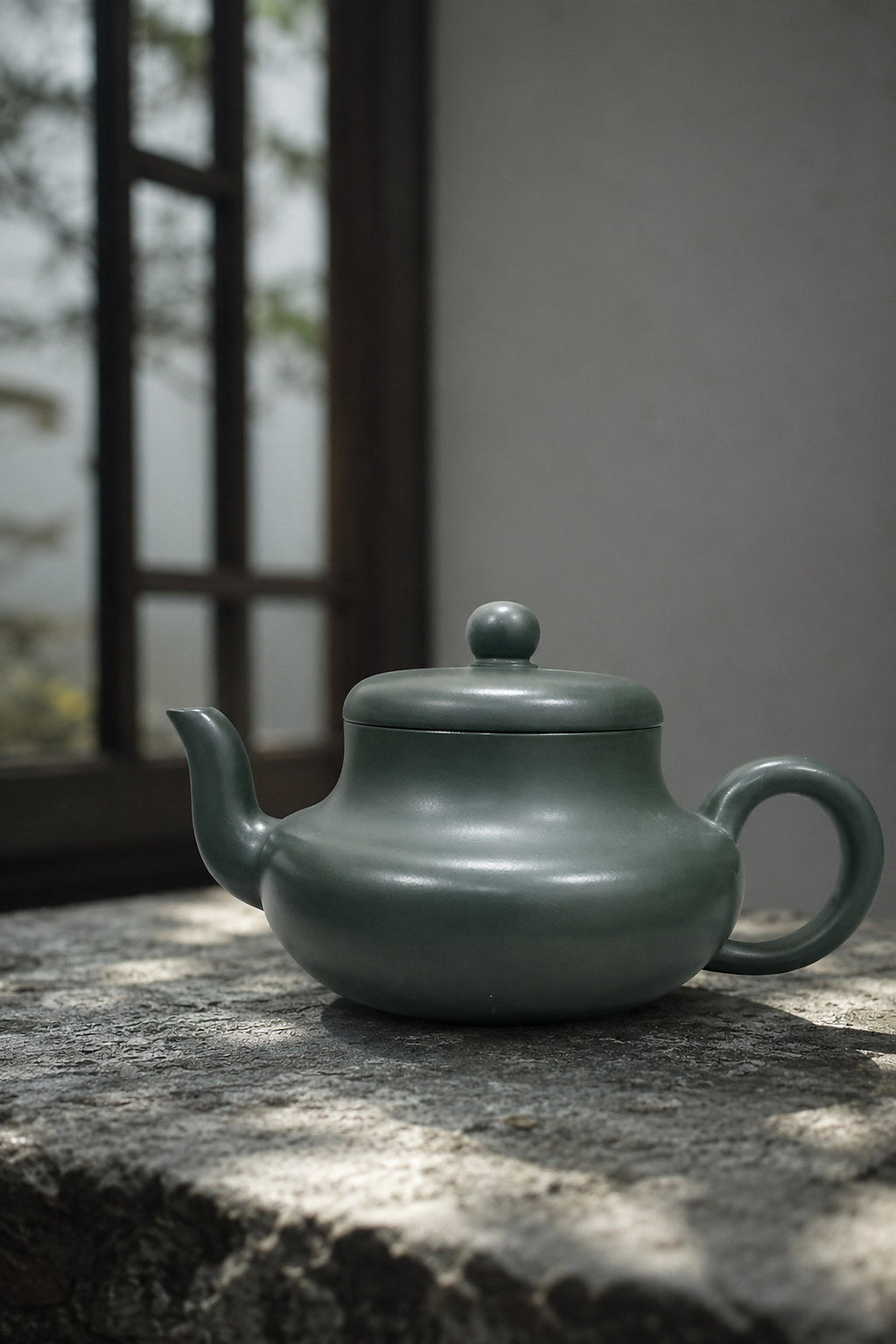 Handmade Jun De Yixing Zisha Teapot – Luni Clay, 140ml