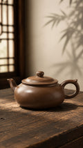 Handmade Ming Lu Yixing Zisha Teapot – Chijin Zini Clay, 160ml – No. 149