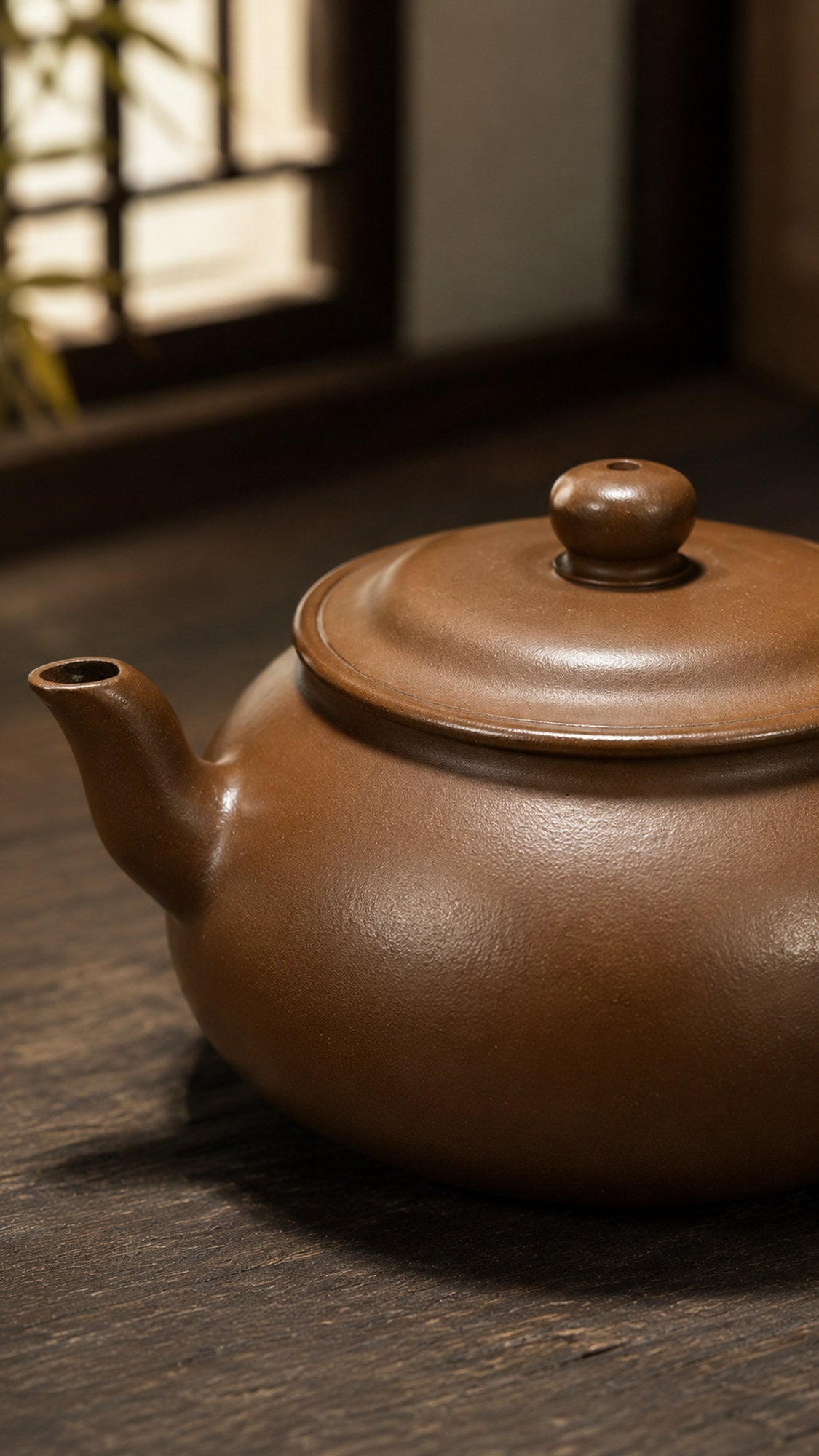 Handmade Ming Lu Yixing Zisha Teapot – Chijin Zini Clay, 160ml – No. 149