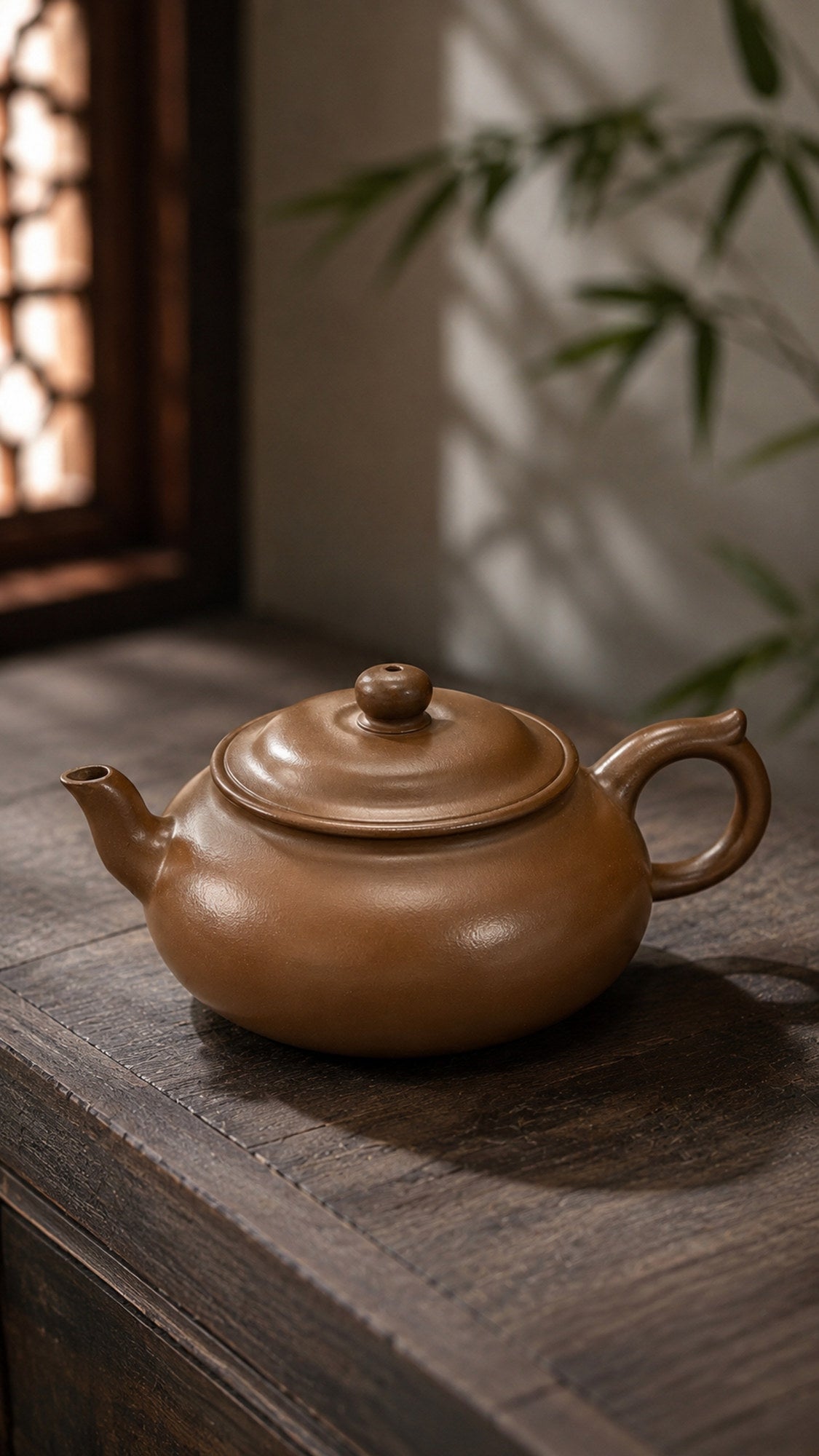 Handmade Ming Lu Yixing Zisha Teapot – Chijin Zini Clay, 160ml – No. 149