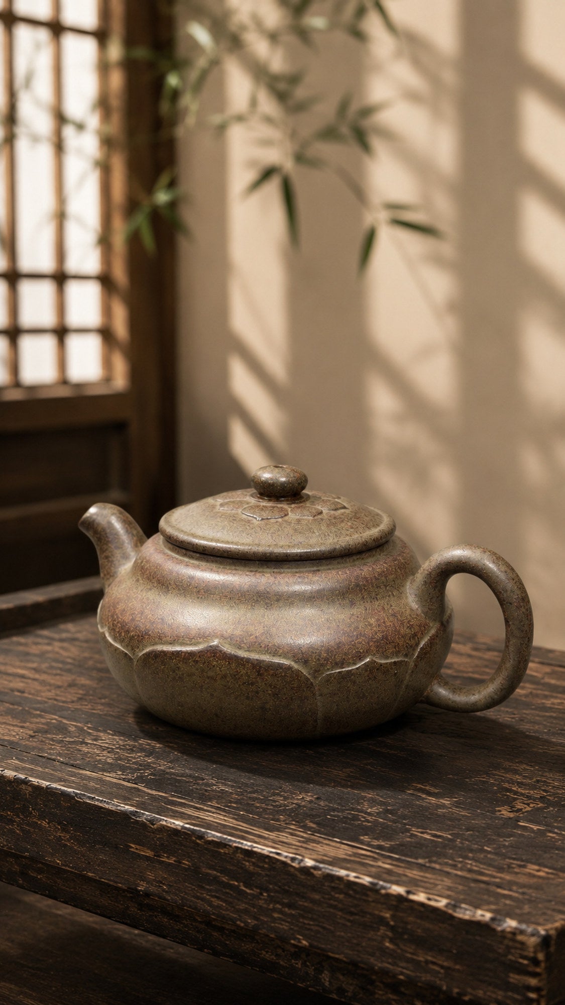 Lianyun Yixing Zisha Teapot – Xiekeqing Clay, 180ml – No. 203