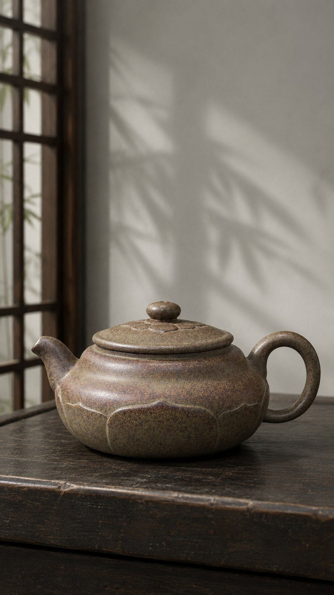 Lianyun Yixing Zisha Teapot – Xiekeqing Clay, 180ml – No. 203