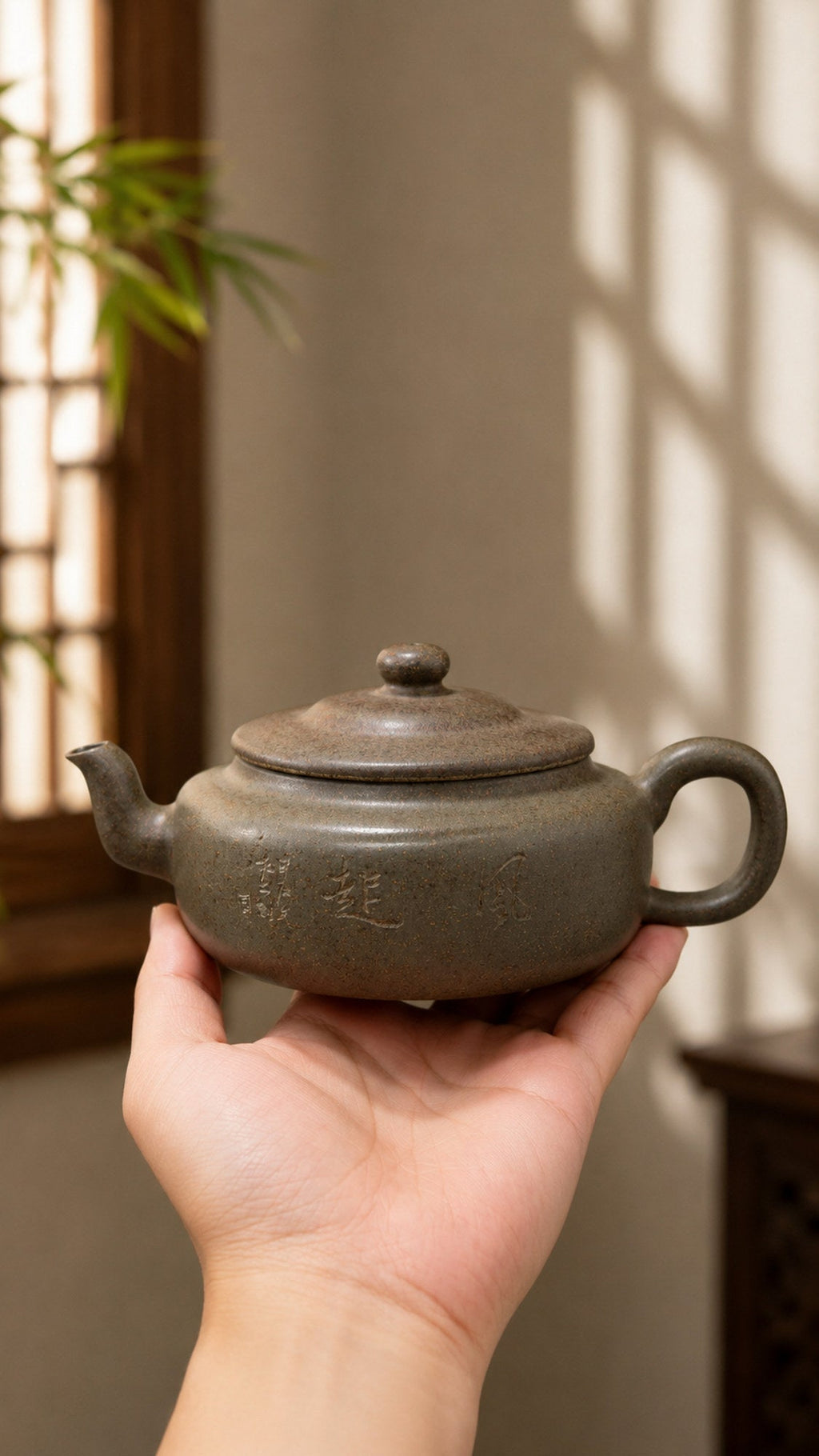 Lianzi Yixing Zisha Teapot – Xiekeqing Clay, 210ml