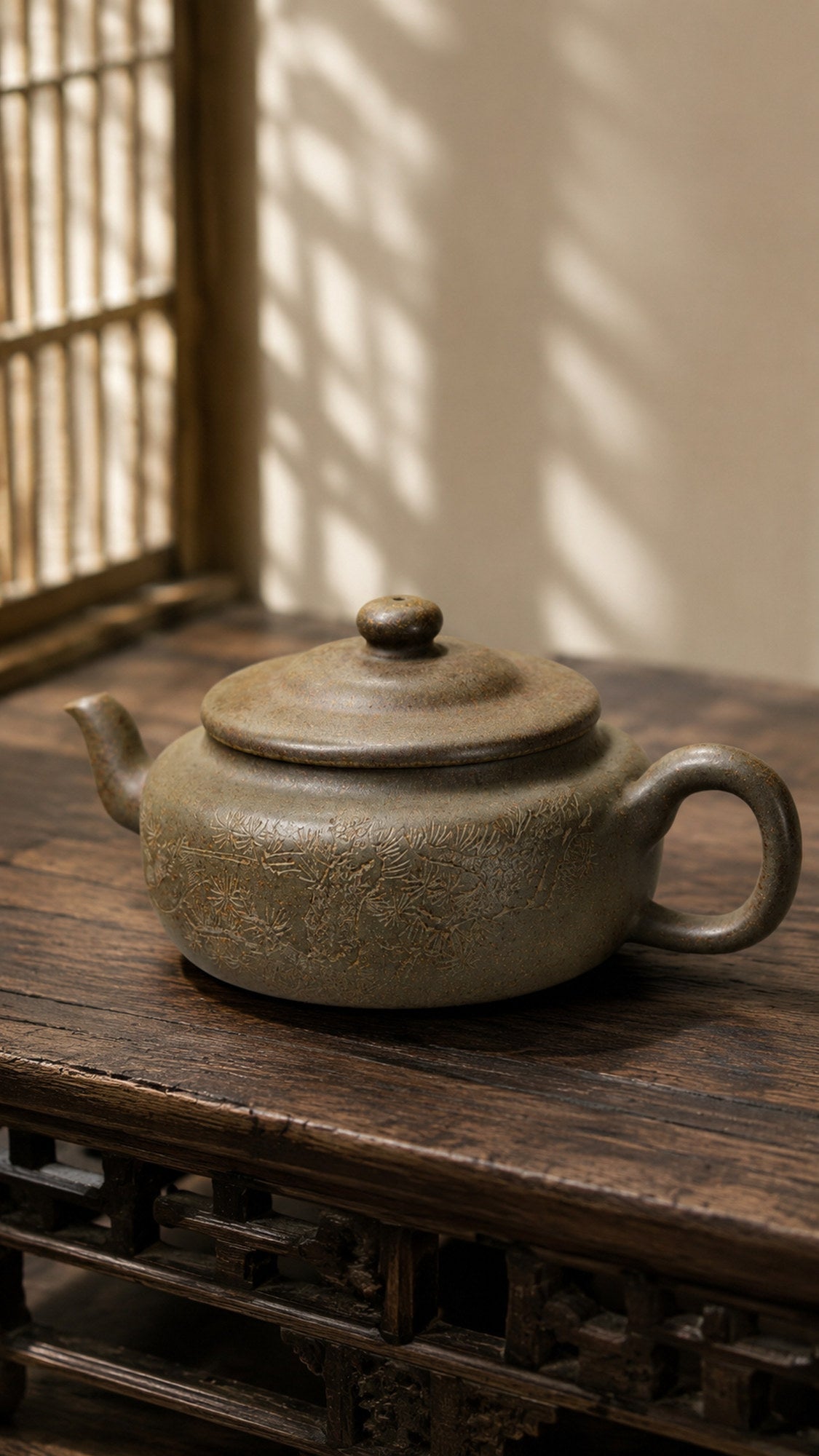 Lianzi Yixing Zisha Teapot – Xiekeqing Clay, 210ml