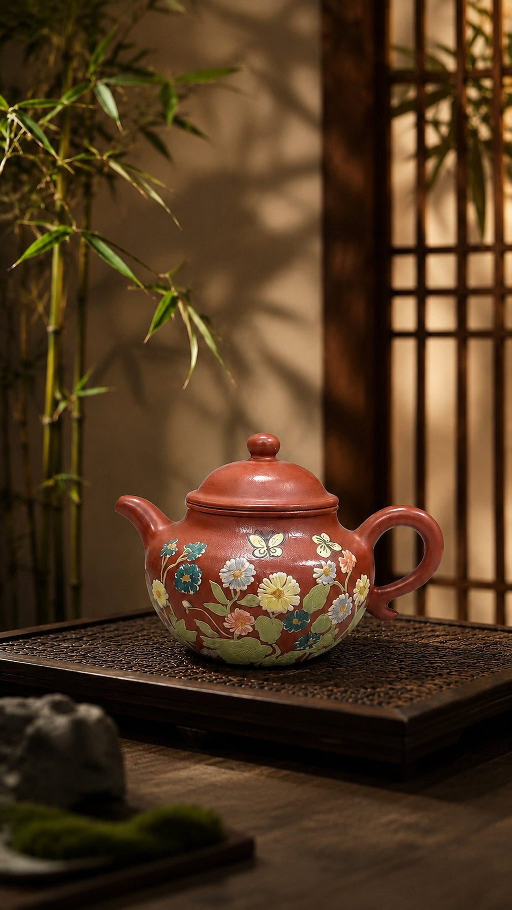 Lianzi Yixing Zisha Teapot – Zhuni Clay, 100ml