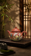 Lianzi Yixing Zisha Teapot – Zhuni Clay, 100ml