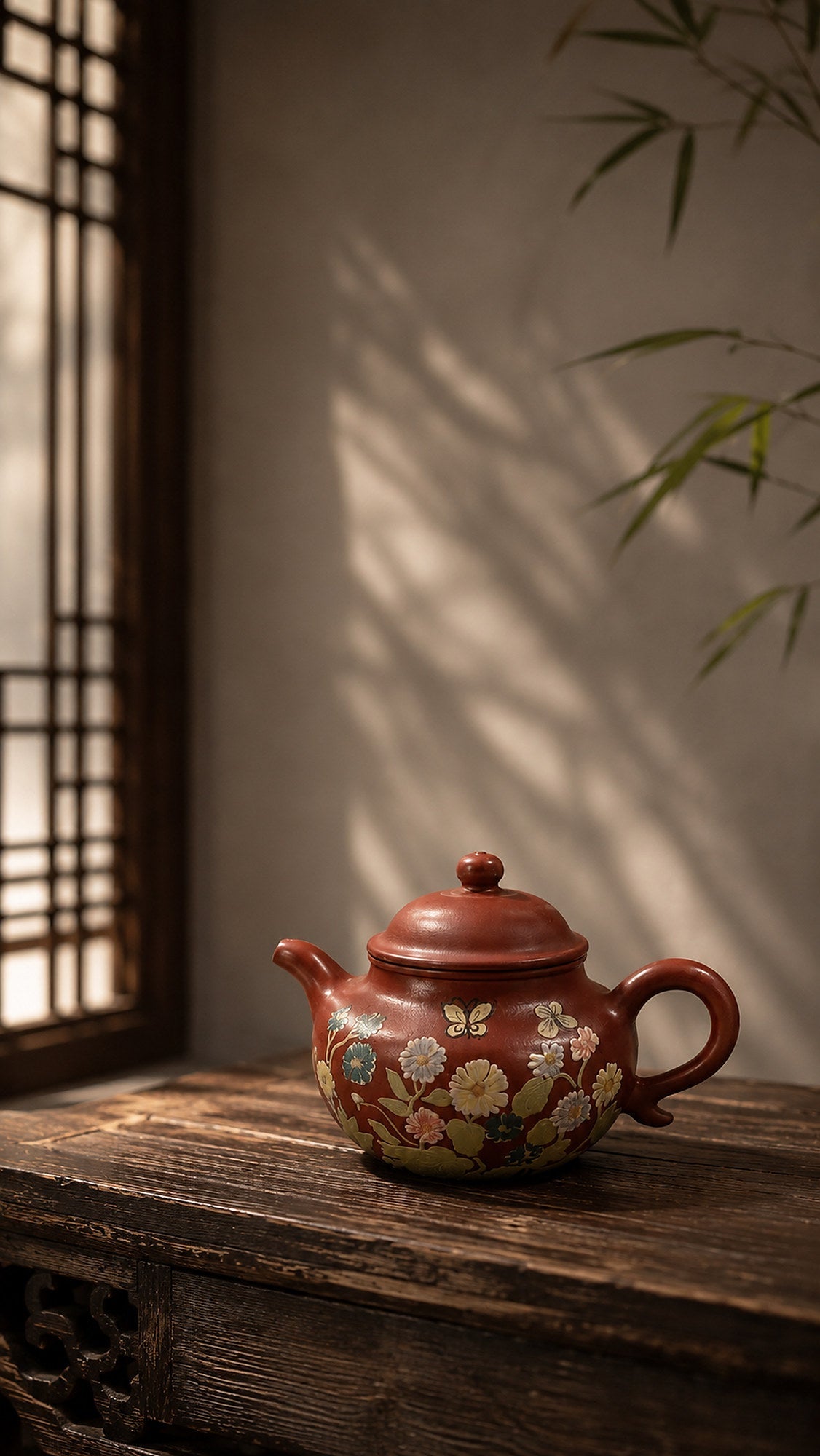 Lianzi Yixing Zisha Teapot – Zhuni Clay, 100ml