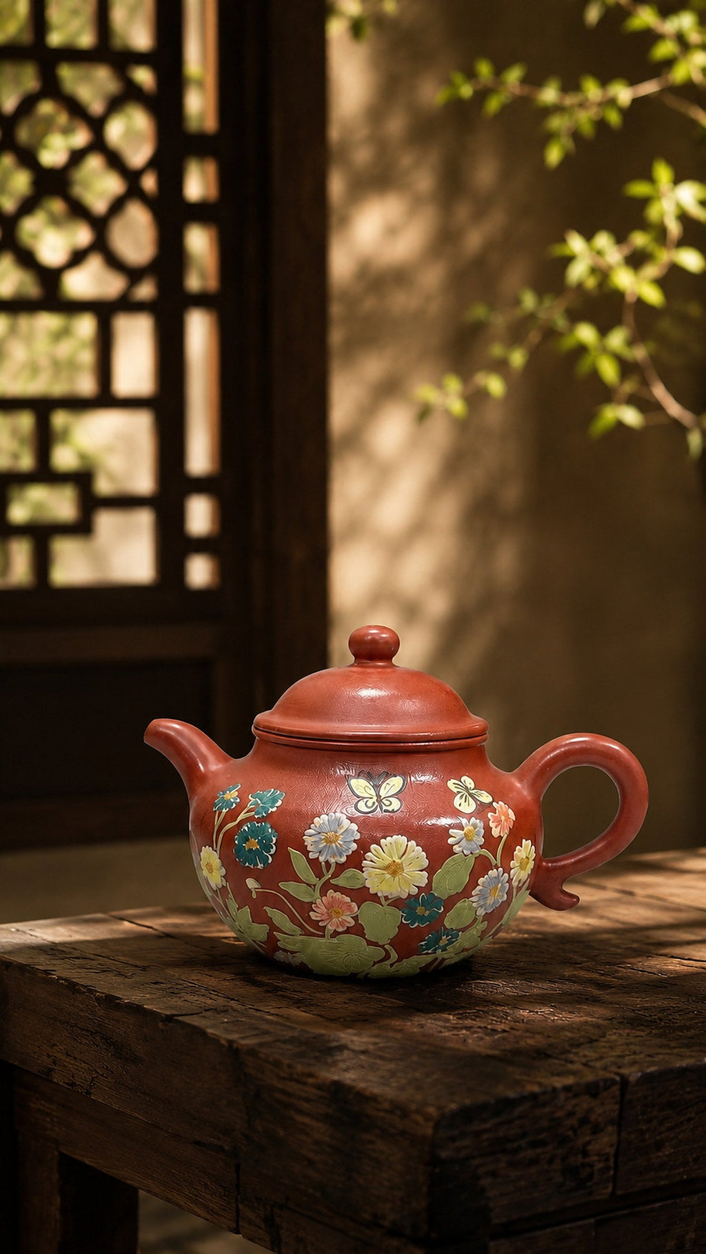 Lianzi Yixing Zisha Teapot – Zhuni Clay, 100ml