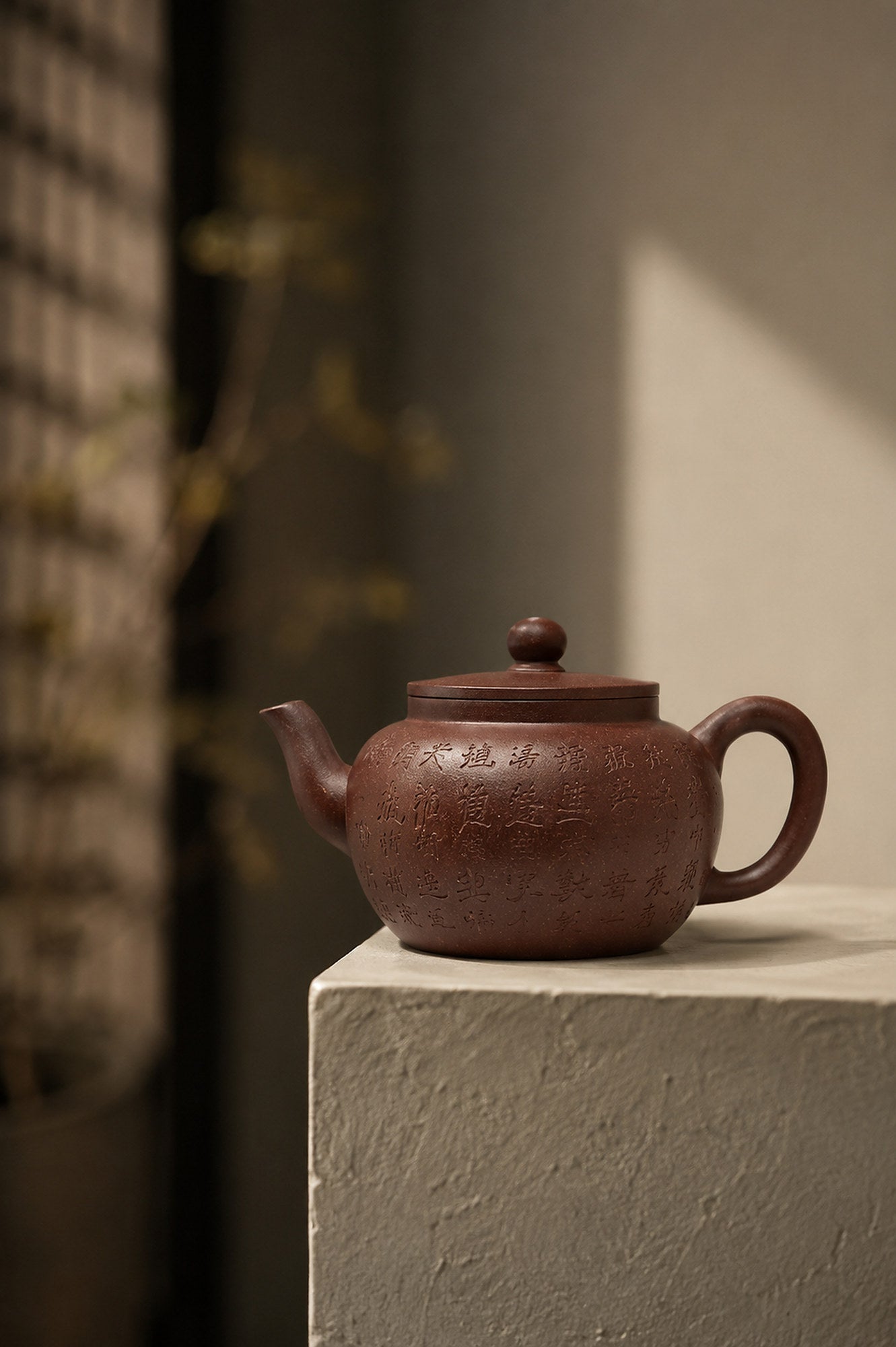 Lianzi Yixing Zisha Teapot – Zini Clay, 150ml