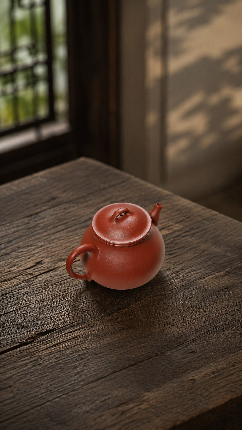 Handmade Ling Zhu Yixing Zisha Teapot – Zhuni Clay, 110ml