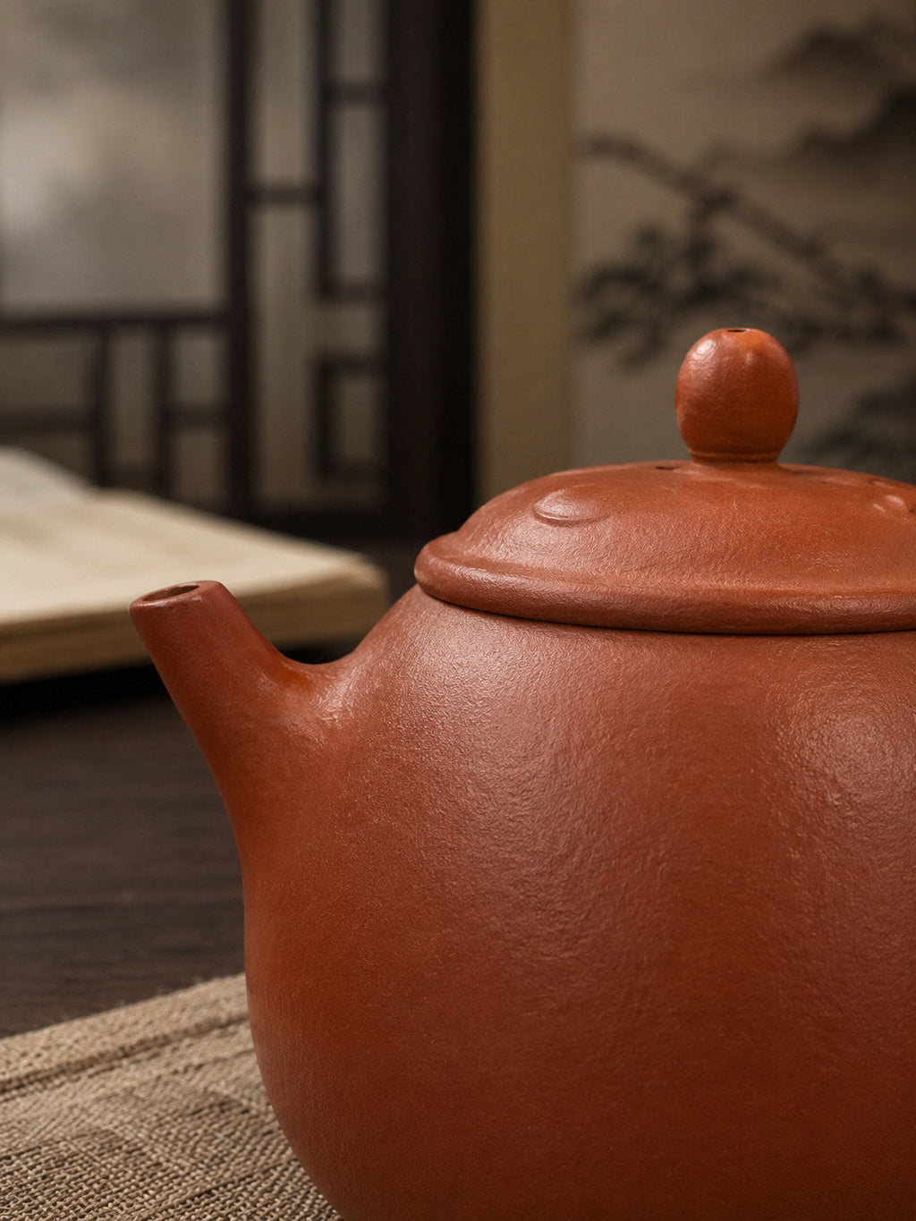Handmade Longdan Yixing Zisha Teapot – Jiangponi Clay, 160ml