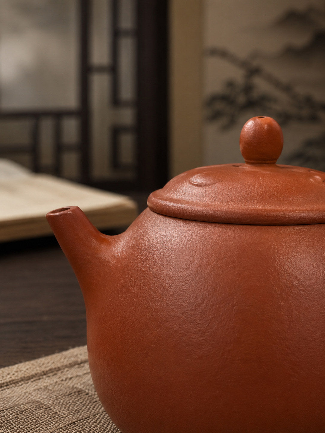 Handmade Longdan Yixing Zisha Teapot – Jiangponi Clay, 160ml