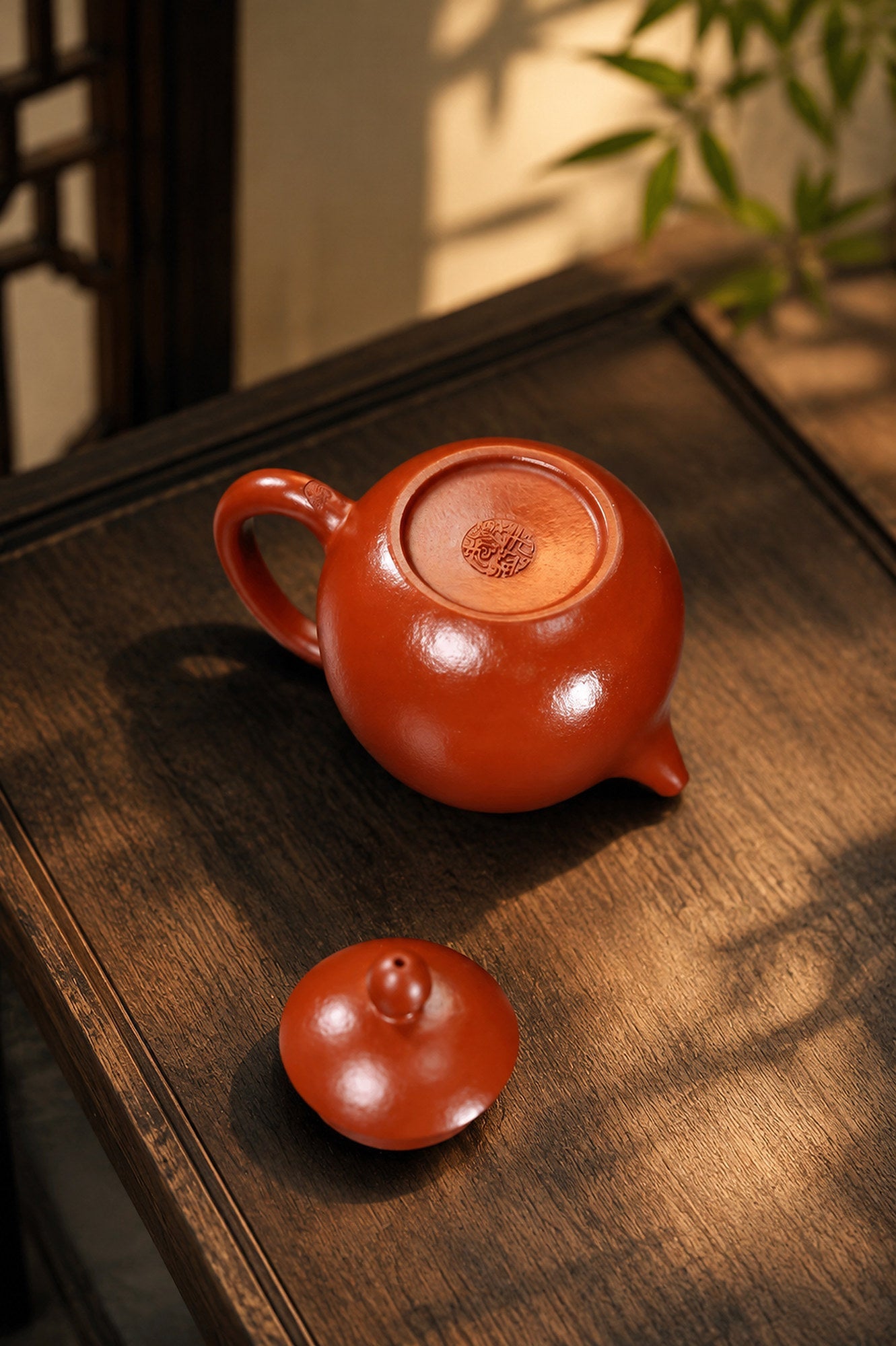 Handmade Longdan Yixing Zisha Teapot – Zhuni Clay, 60ml