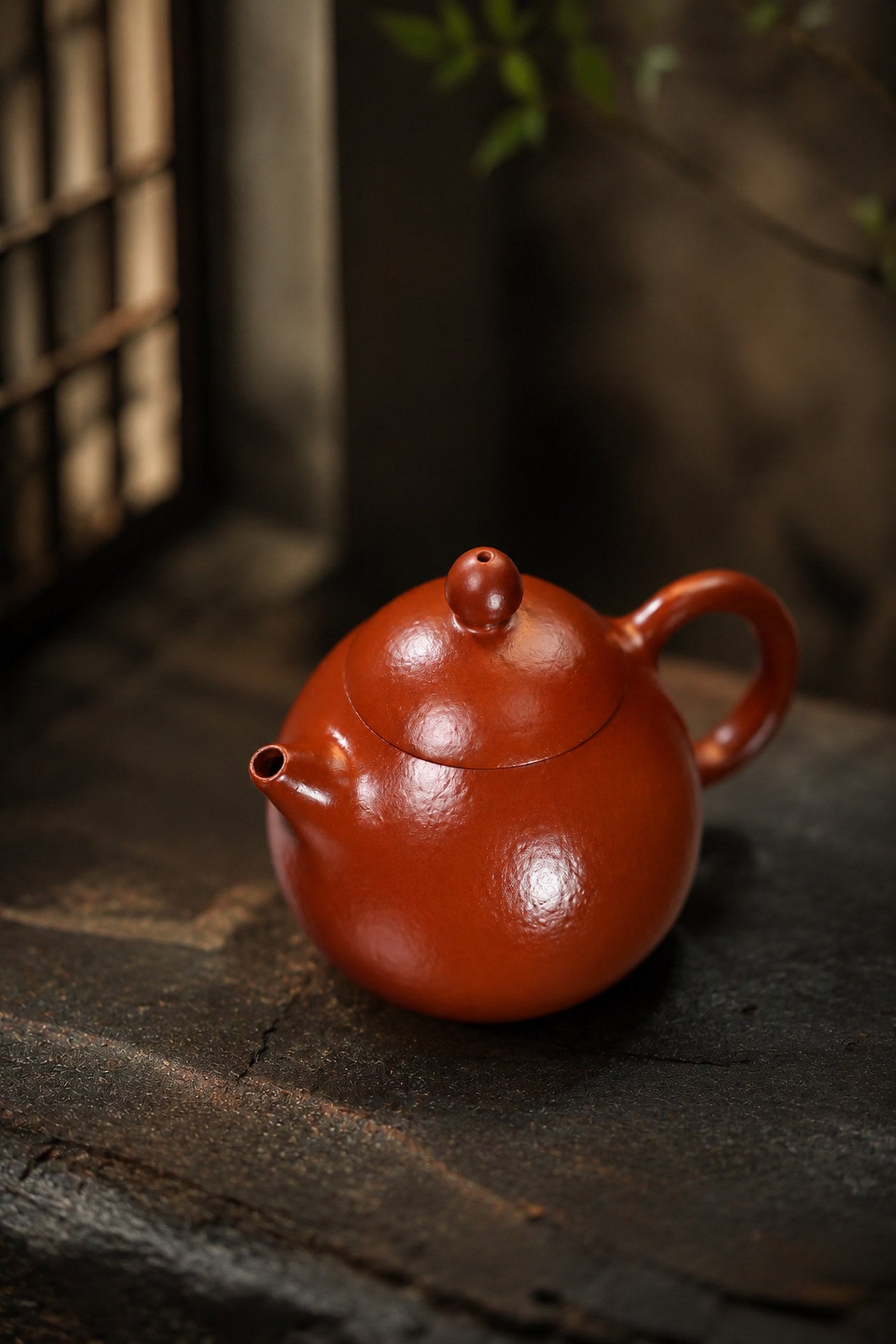 Handmade Longdan Yixing Zisha Teapot – Zhuni Clay, 60ml