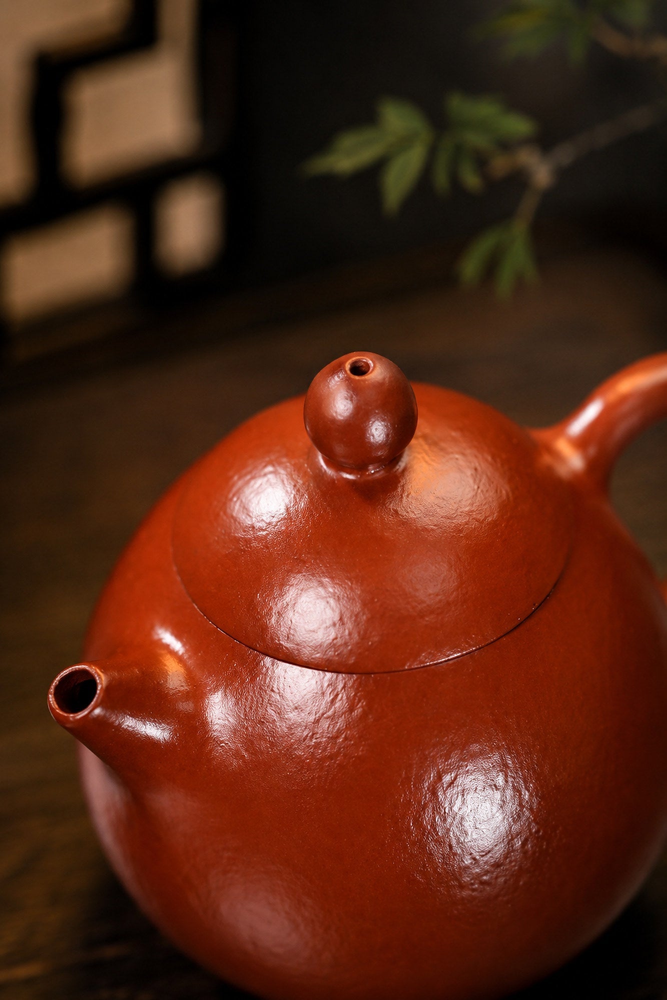 Handmade Longdan Yixing Zisha Teapot – Zhuni Clay, 60ml