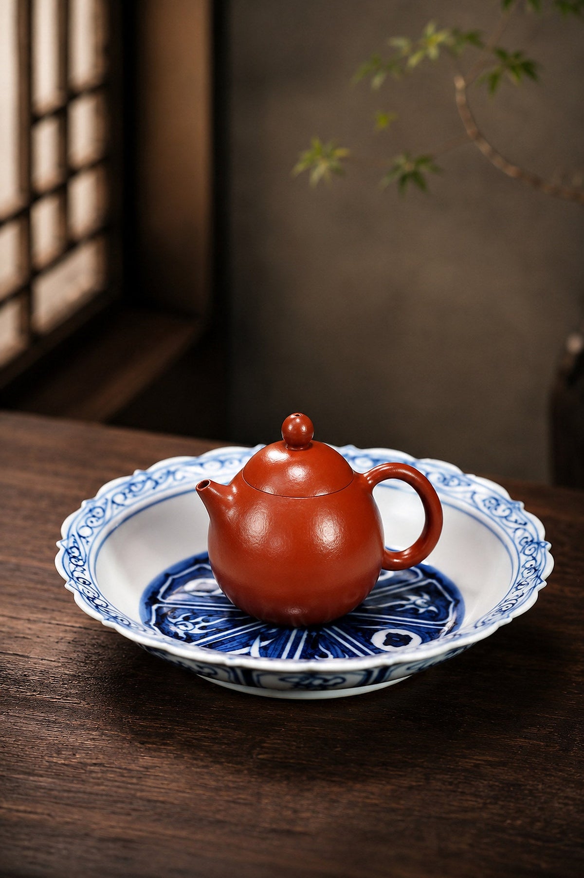 Handmade Longdan Yixing Zisha Teapot – Zhuni Clay, 60ml