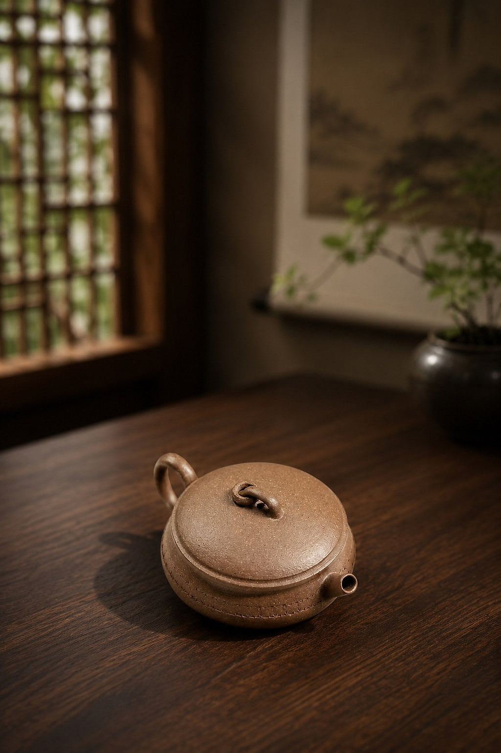 Handmade Man Tang Yixing Zisha Teapot – Qing Jiangponi Clay, 65ml