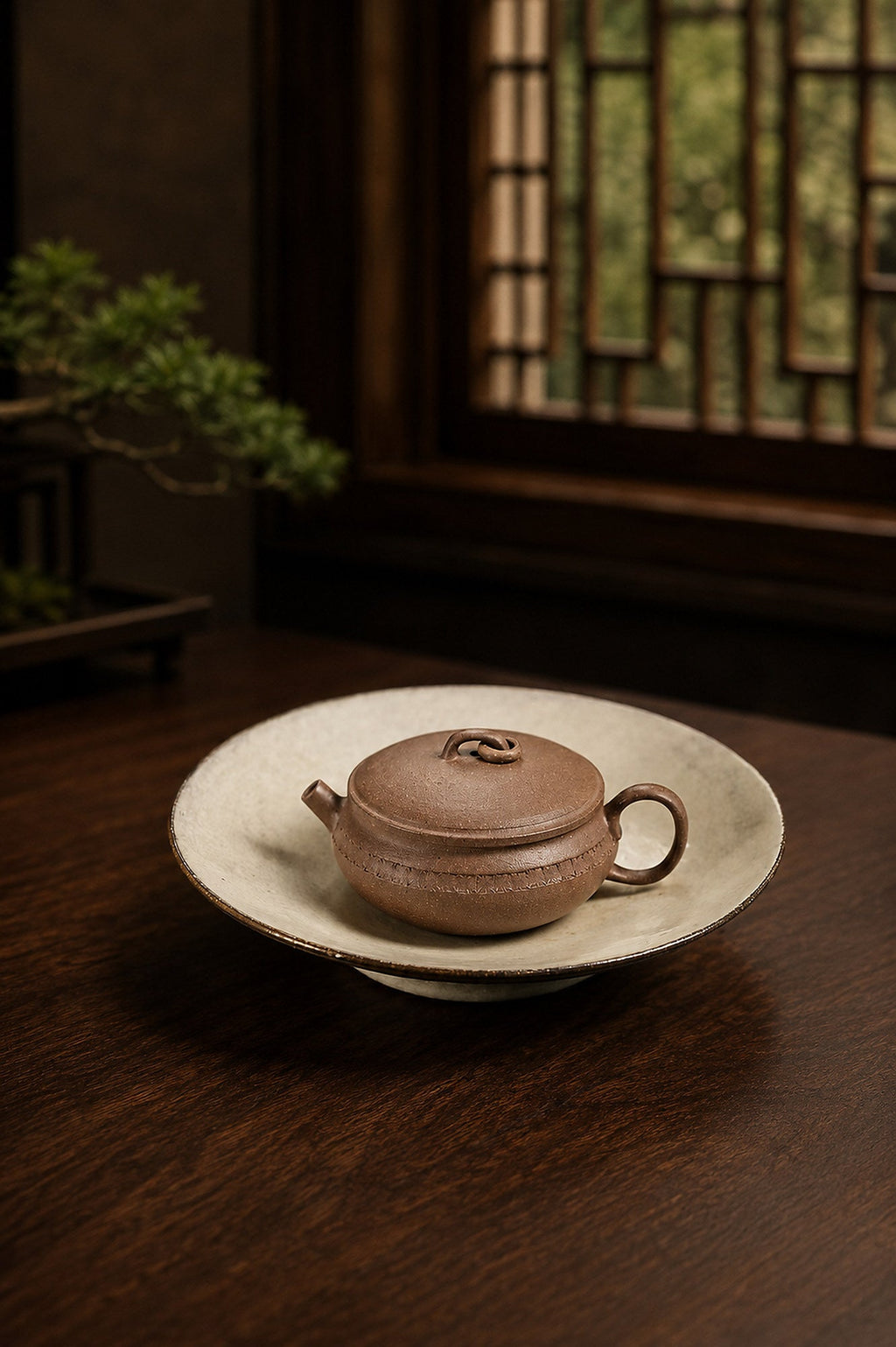 Handmade Man Tang Yixing Zisha Teapot – Qing Jiangponi Clay, 65ml