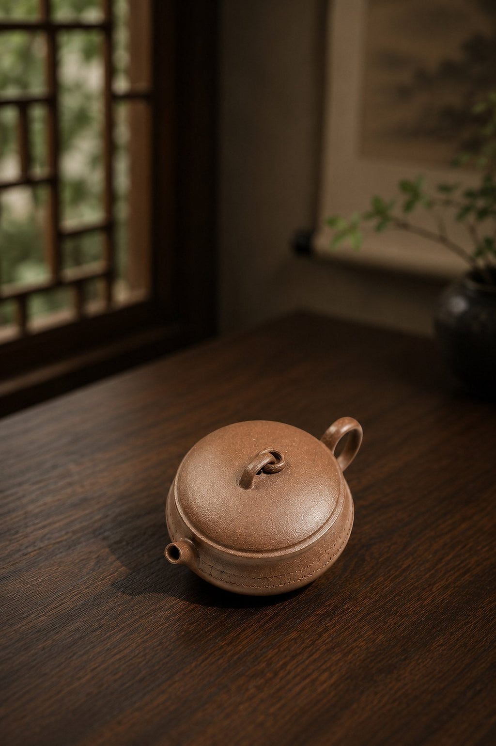 Handmade Man Tang Yixing Zisha Teapot – Qing Jiangponi Clay, 65ml