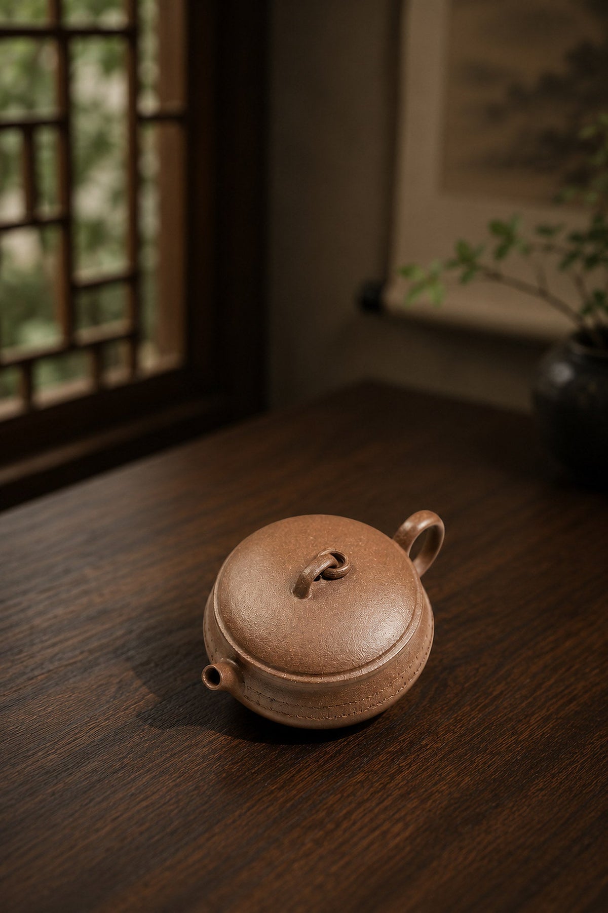 Handmade Man Tang Yixing Zisha Teapot – Qing Jiangponi Clay, 65ml