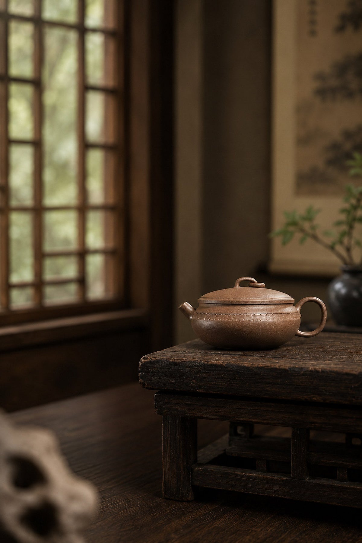 Handmade Man Tang Yixing Zisha Teapot – Qing Jiangponi Clay, 65ml