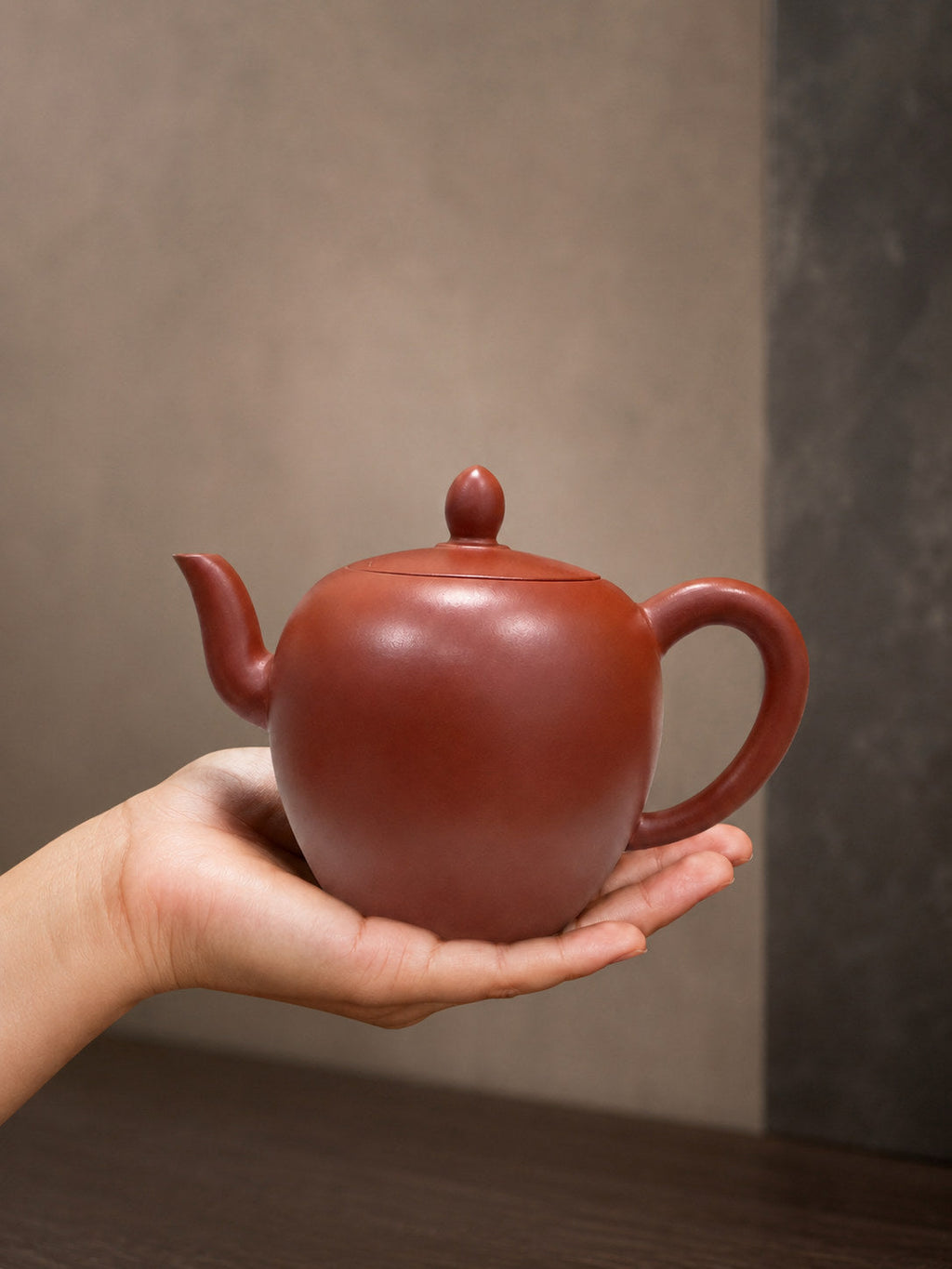 Handmade Mei Ren Jian Yixing Zisha Teapot – Dahongpao Clay, 120ml