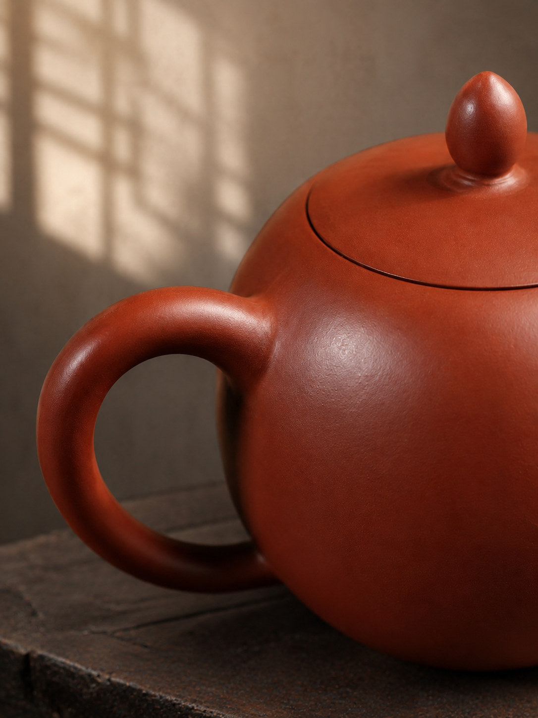 Handmade Mei Ren Jian Yixing Zisha Teapot – Dahongpao Clay, 120ml