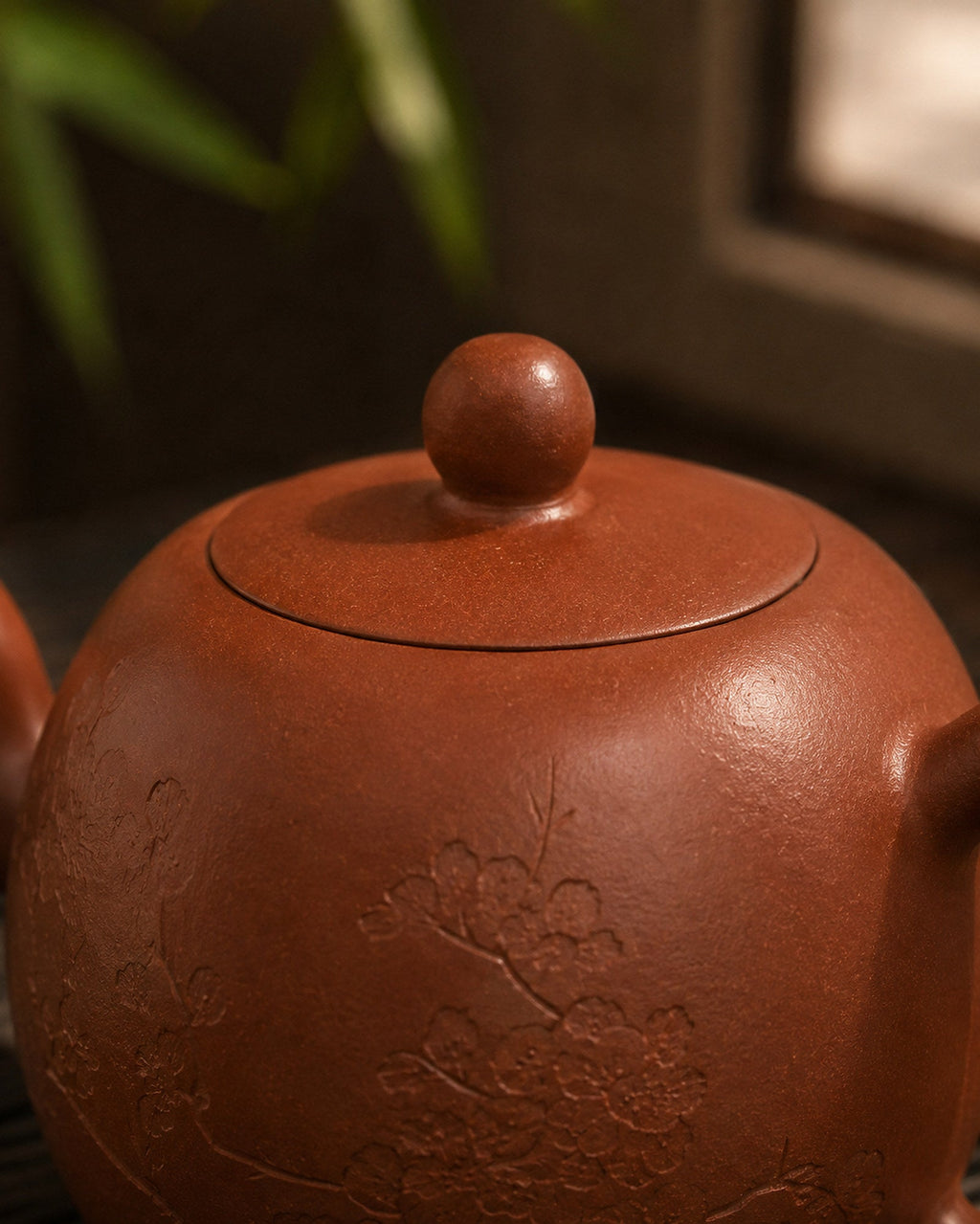 Mei Ren Jian Yixing Zisha Teapot – Zhuni Clay, 90ml – No. 038